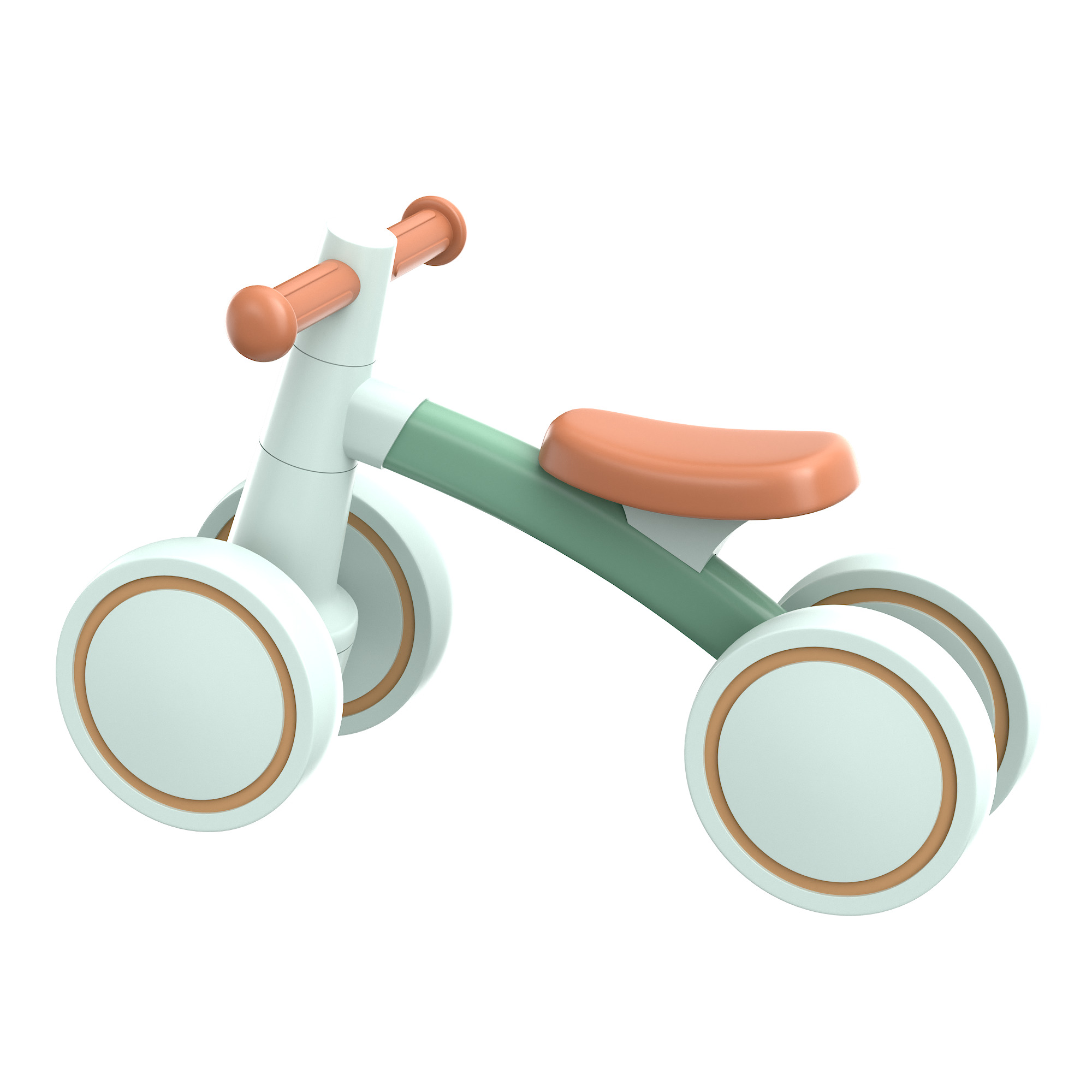 Baby Balance Bike 3D model_16