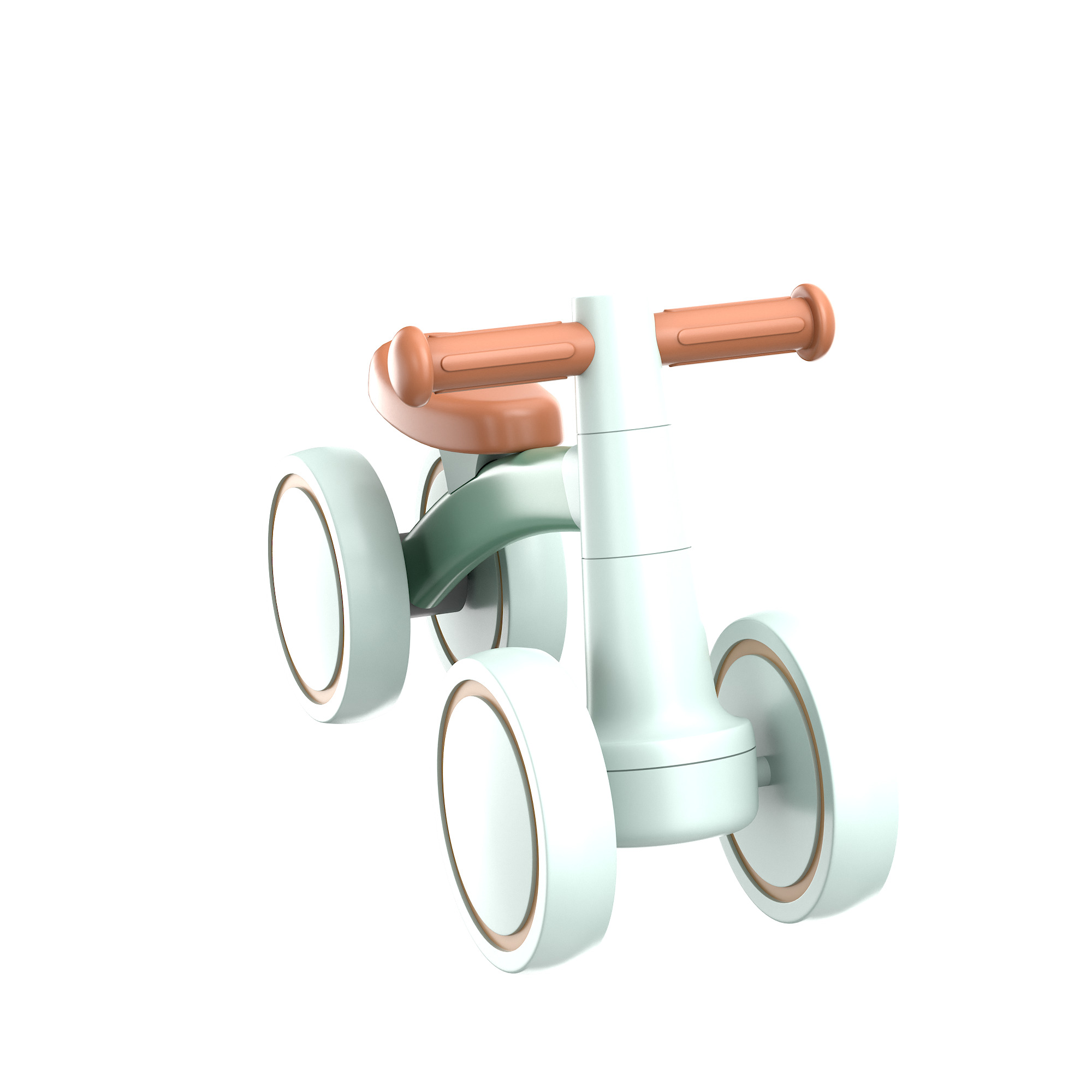 Baby Balance Bike 3D model_36