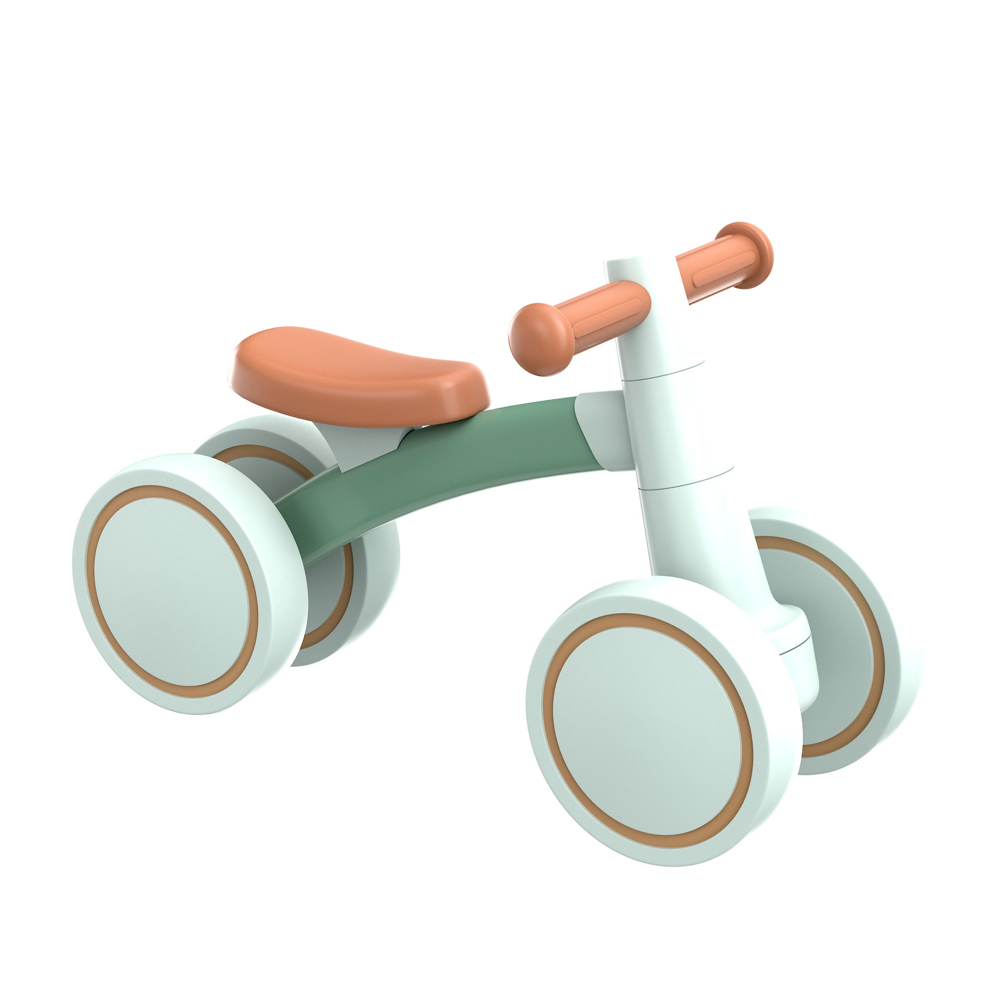Baby Balance Bike 3D model_33