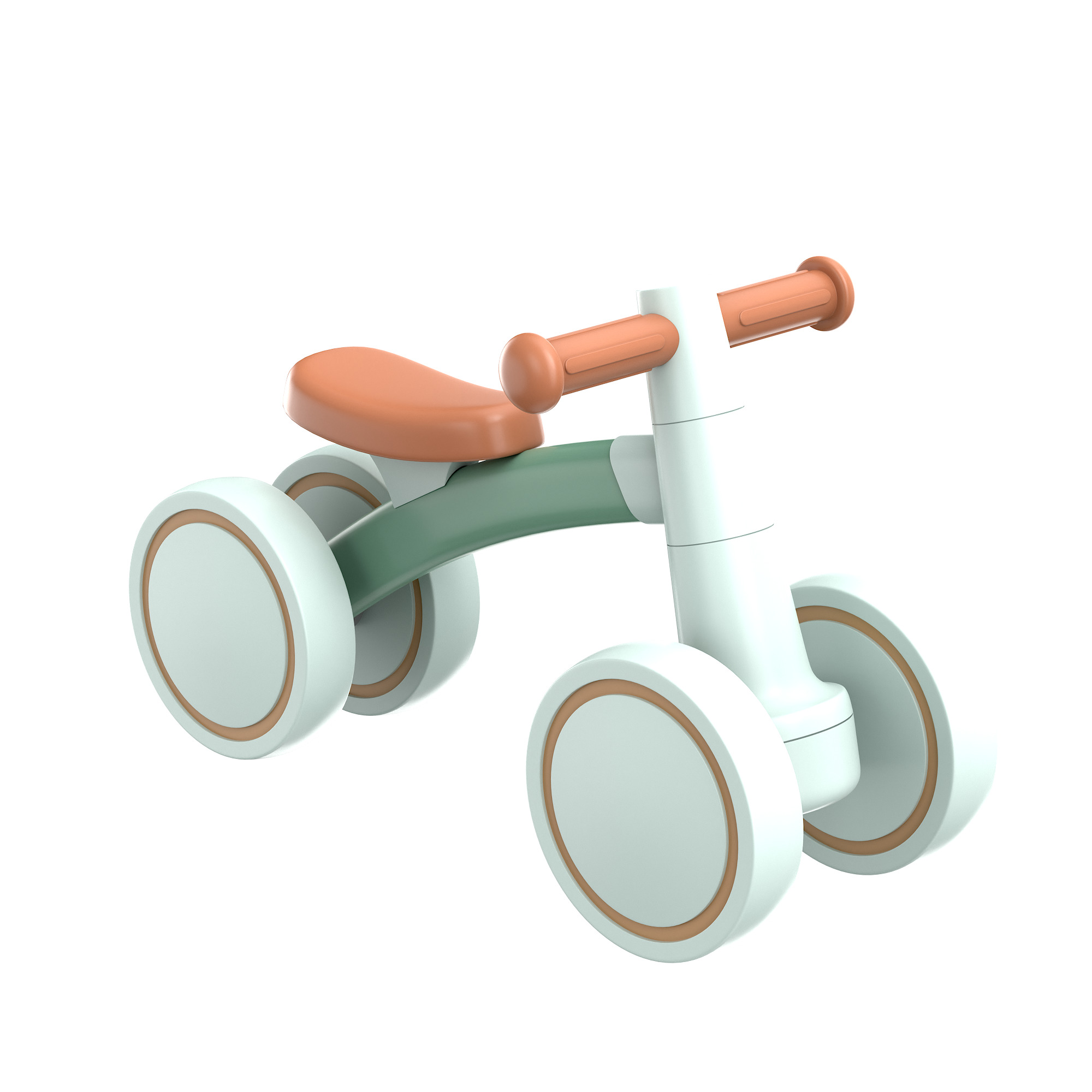 Baby Balance Bike 3D model_34