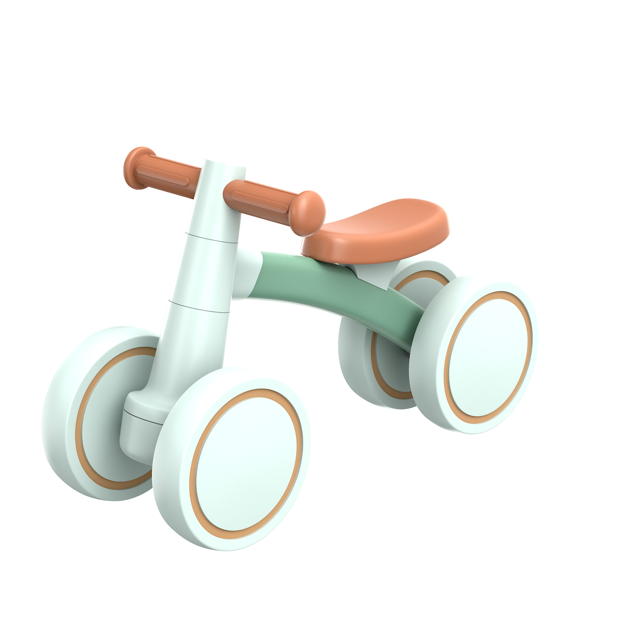 Baby Balance Bike 3D model_42