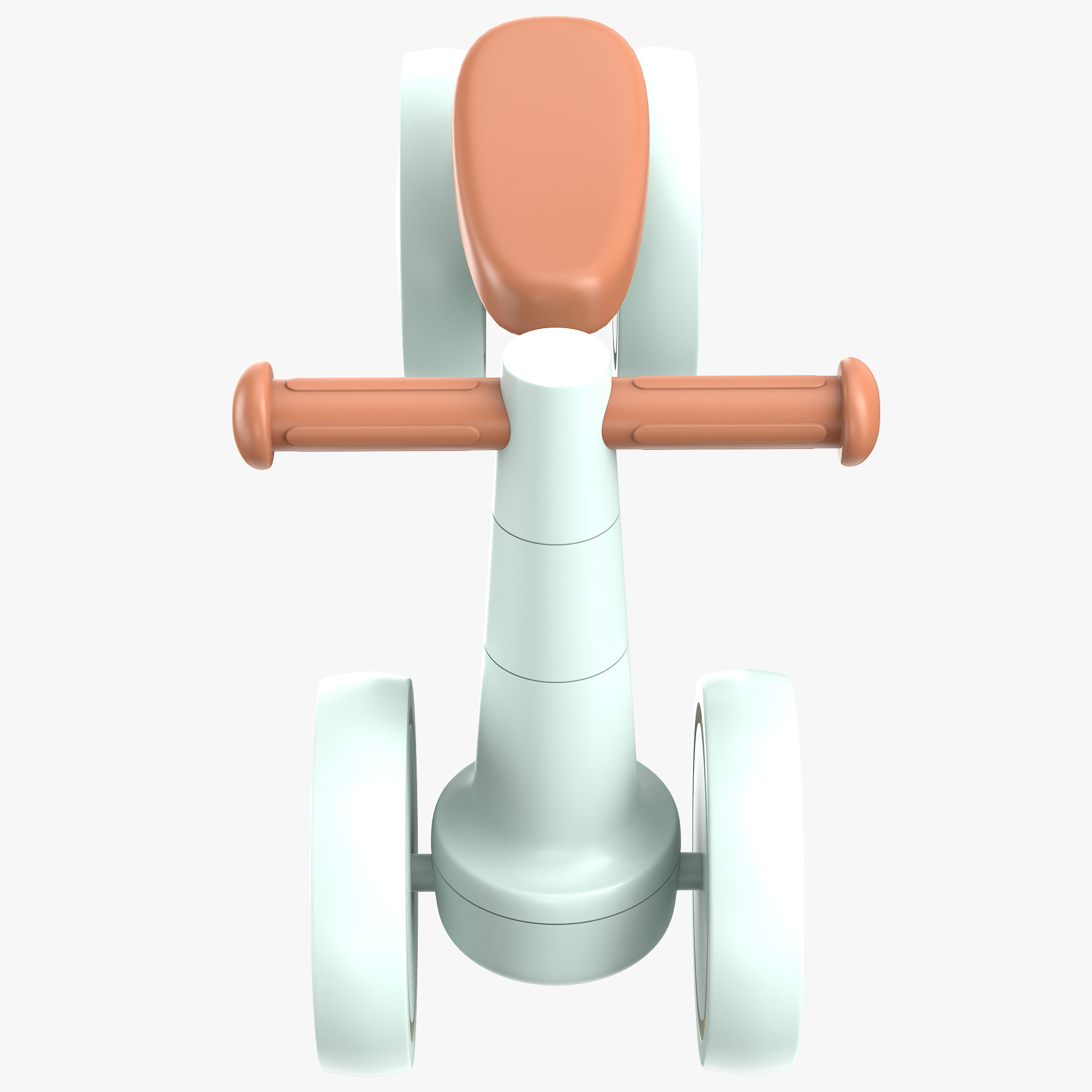 Baby Balance Bike 3D model_2