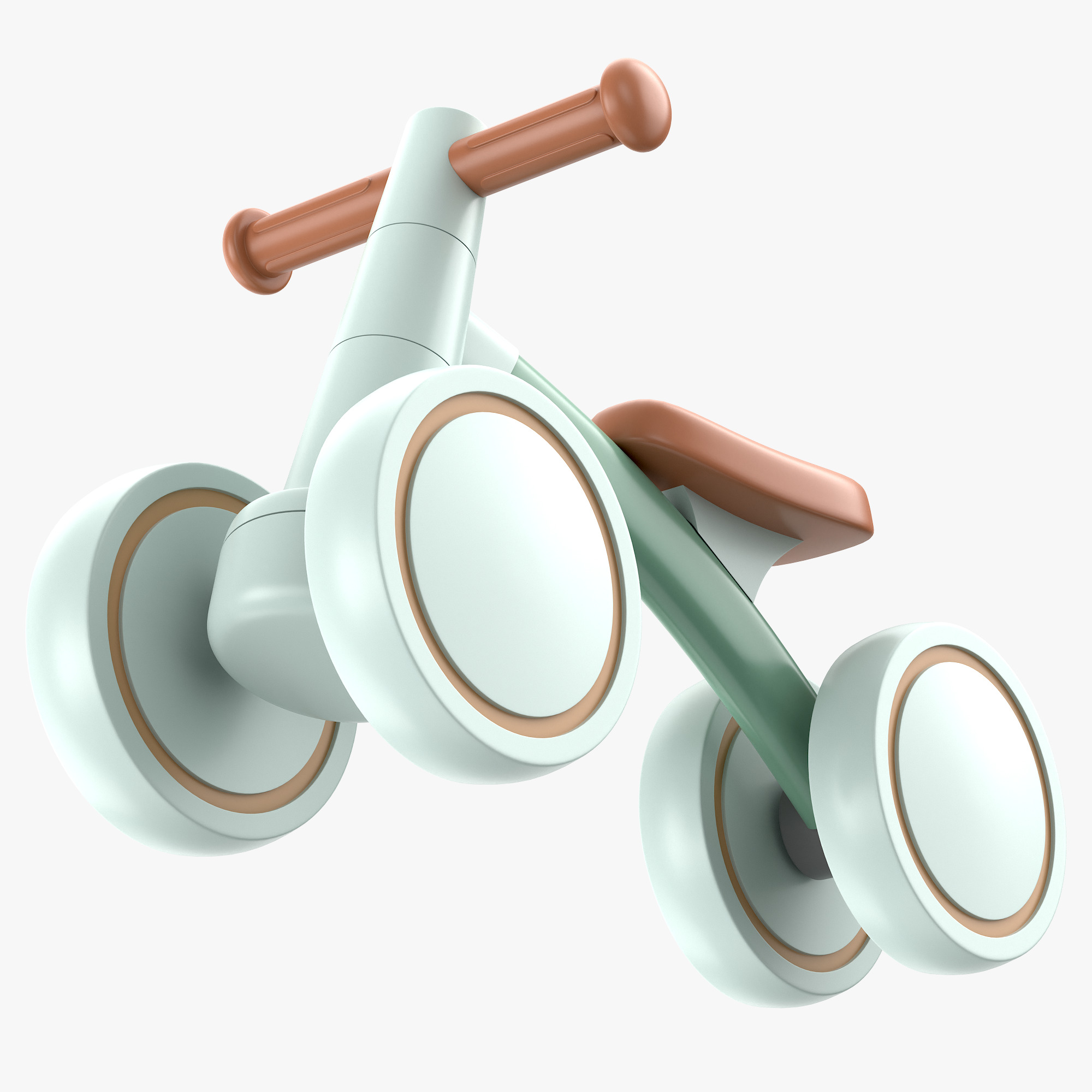 Baby Balance Bike 3D model_6