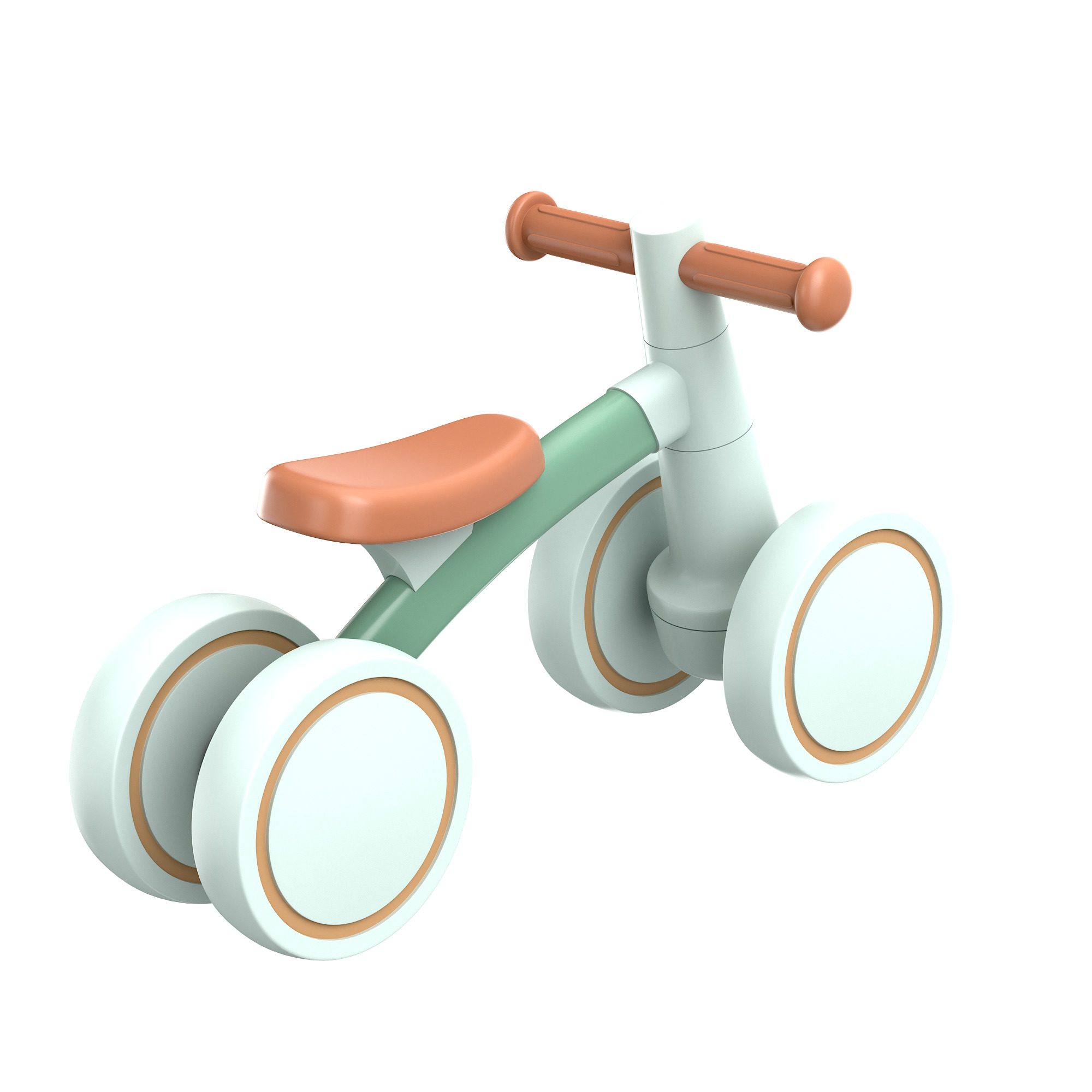 Baby Balance Bike 3D model_26