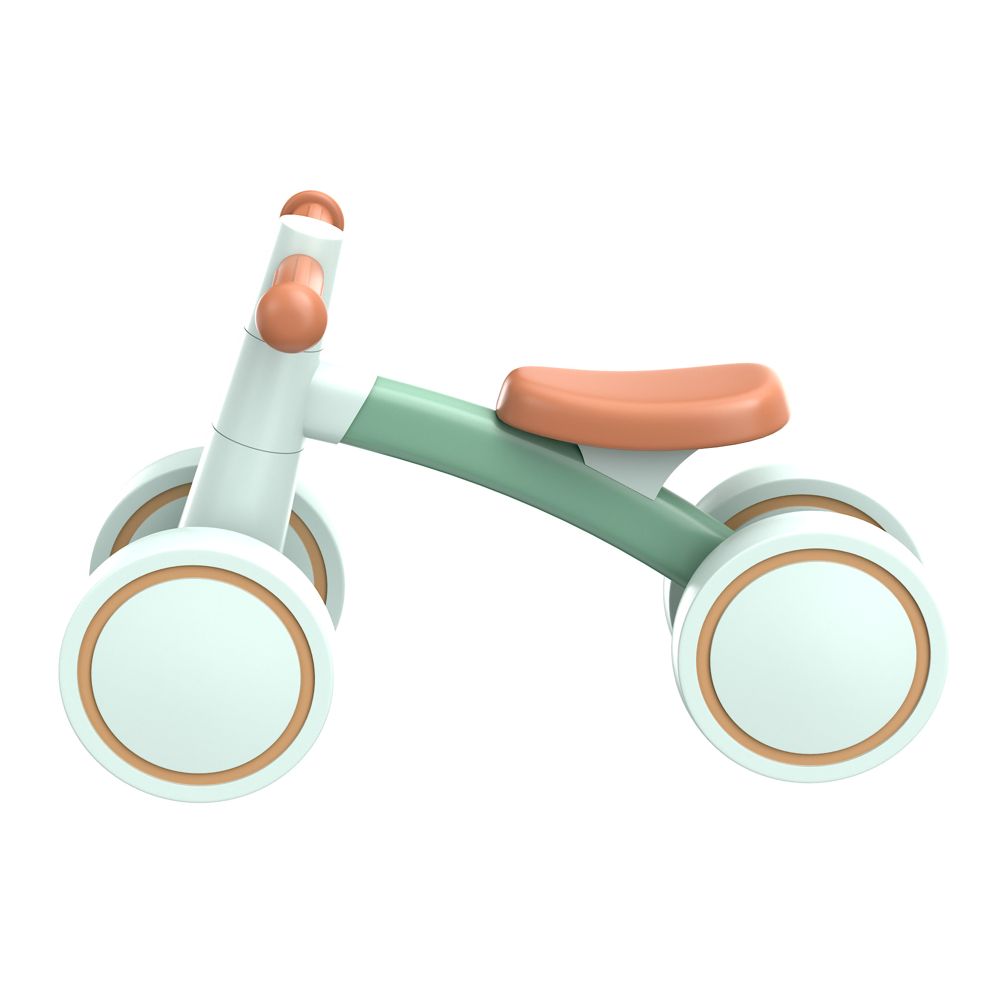 Baby Balance Bike 3D model_14