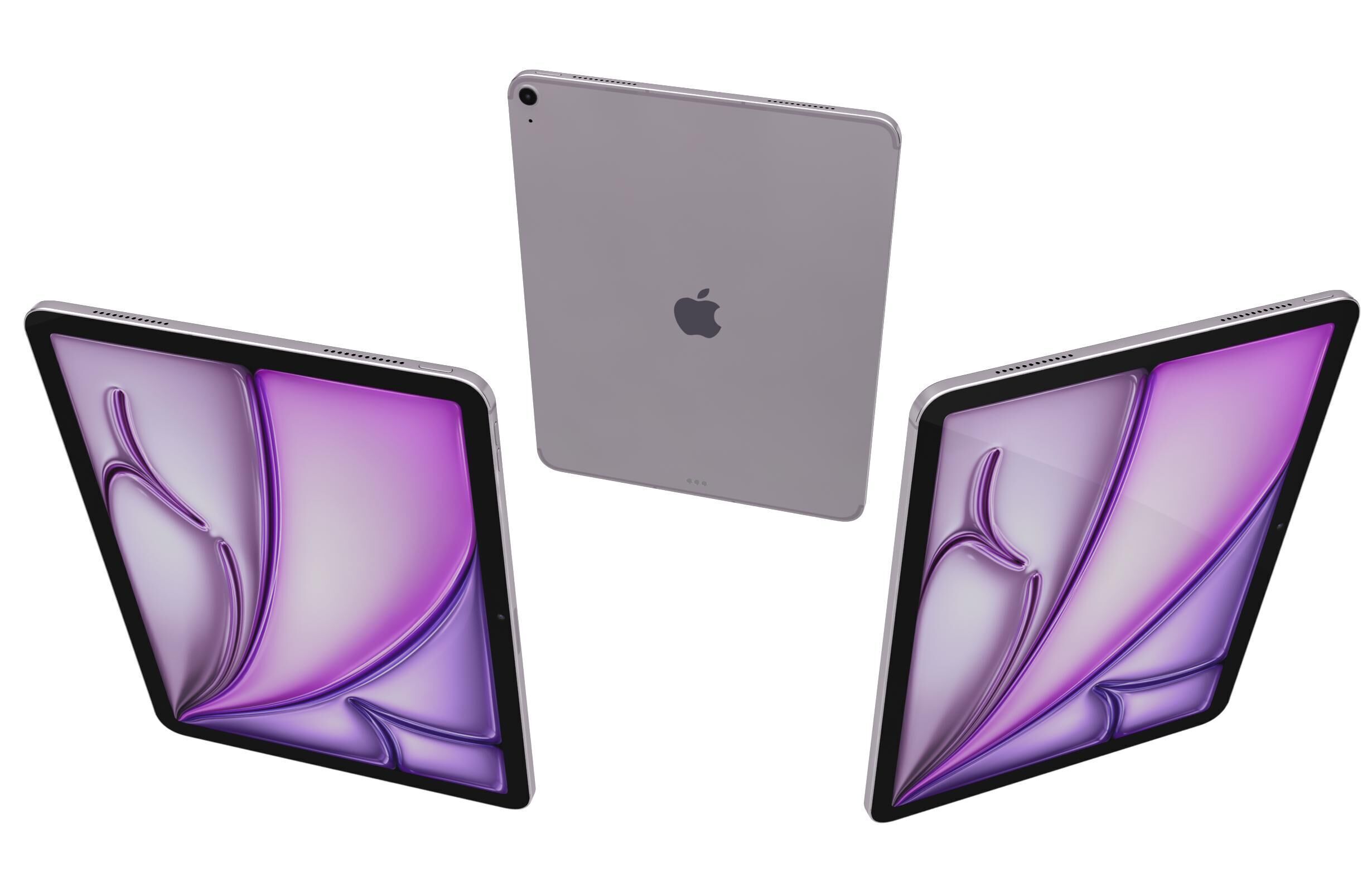 Apple iPad Air M3 13-inch 2025 All Colors 3D model_7