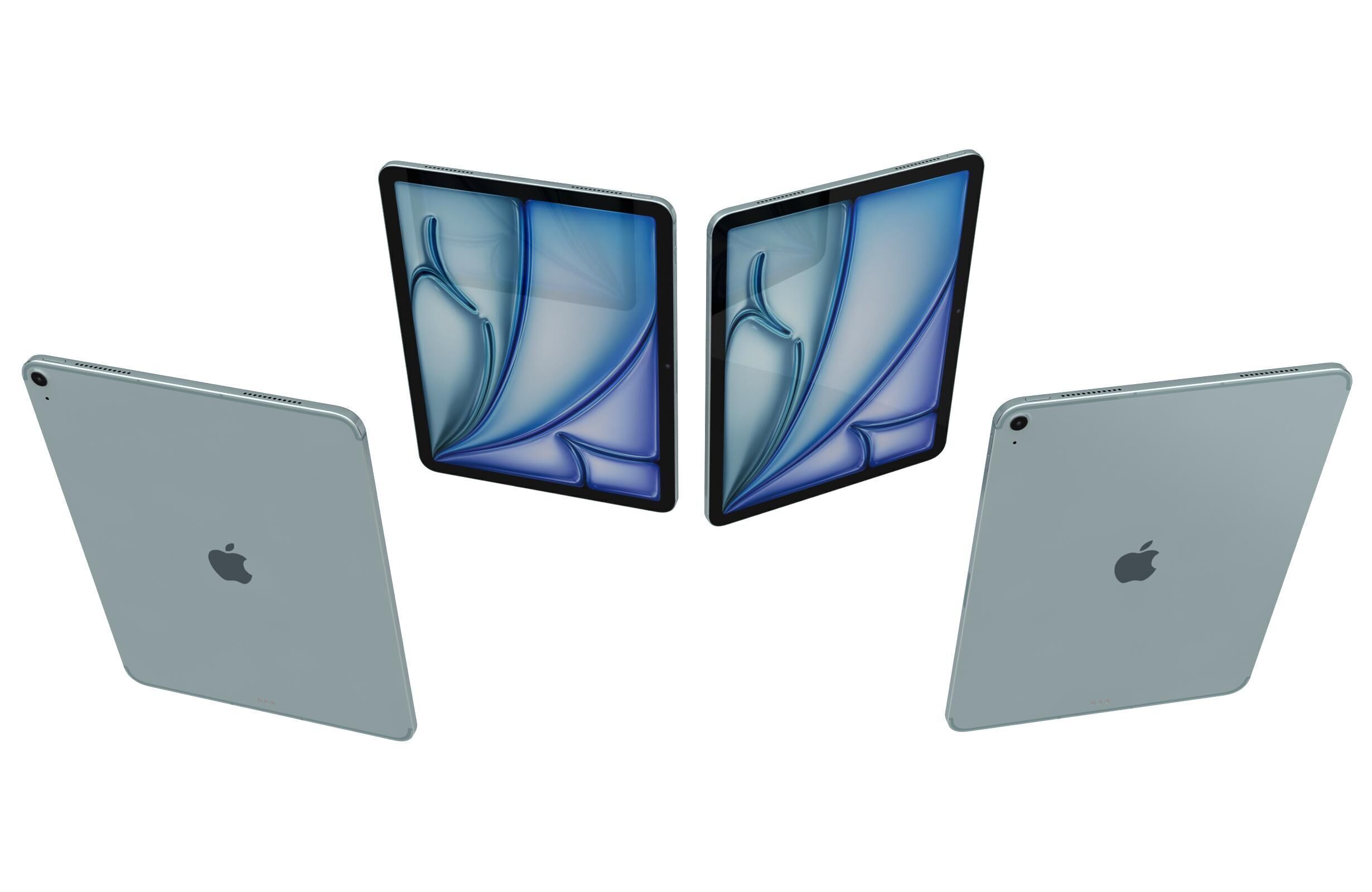 Apple iPad Air M3 13-inch 2025 All Colors 3D model_15