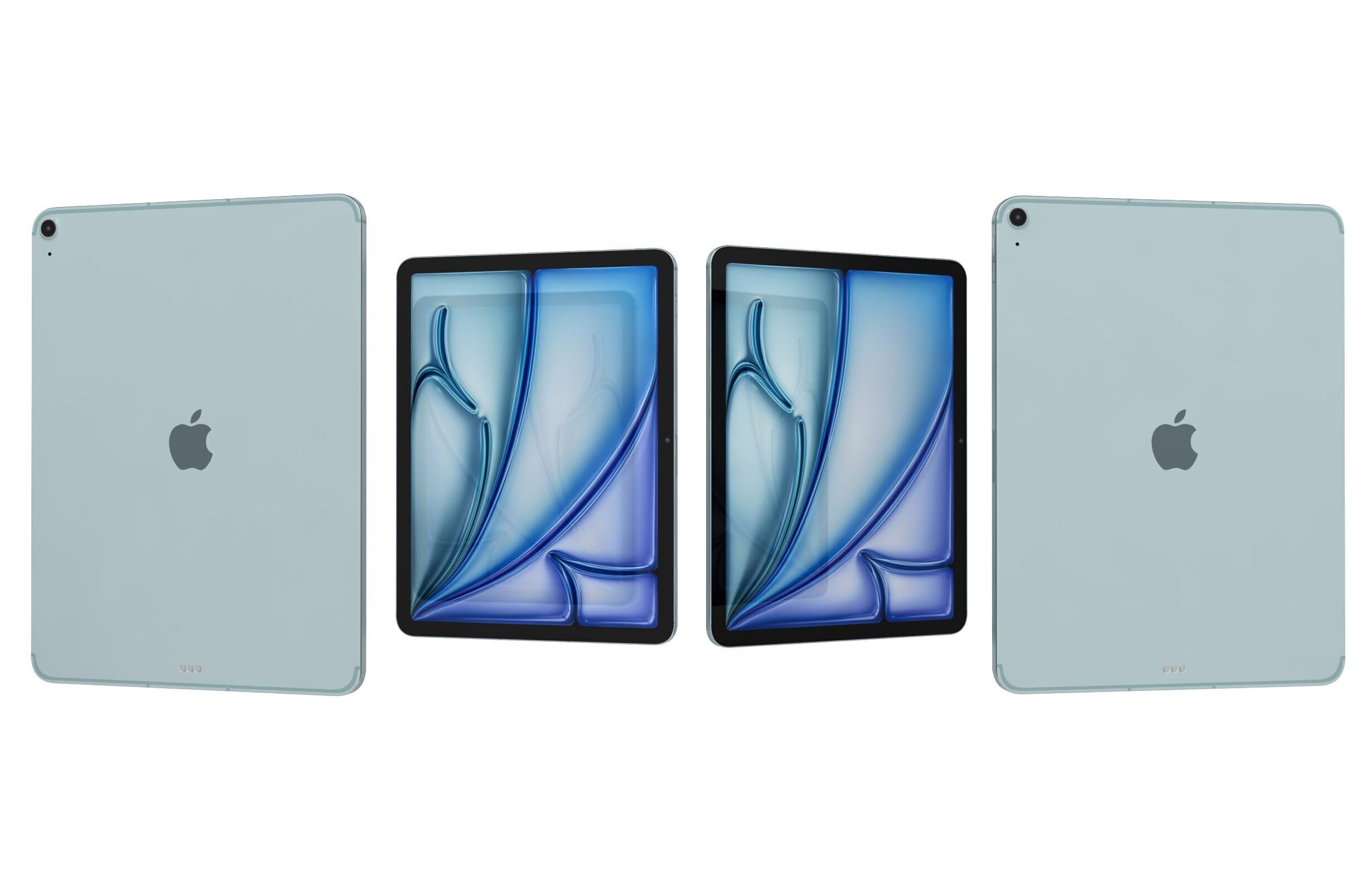 Apple iPad Air M3 13-inch 2025 All Colors 3D model_14