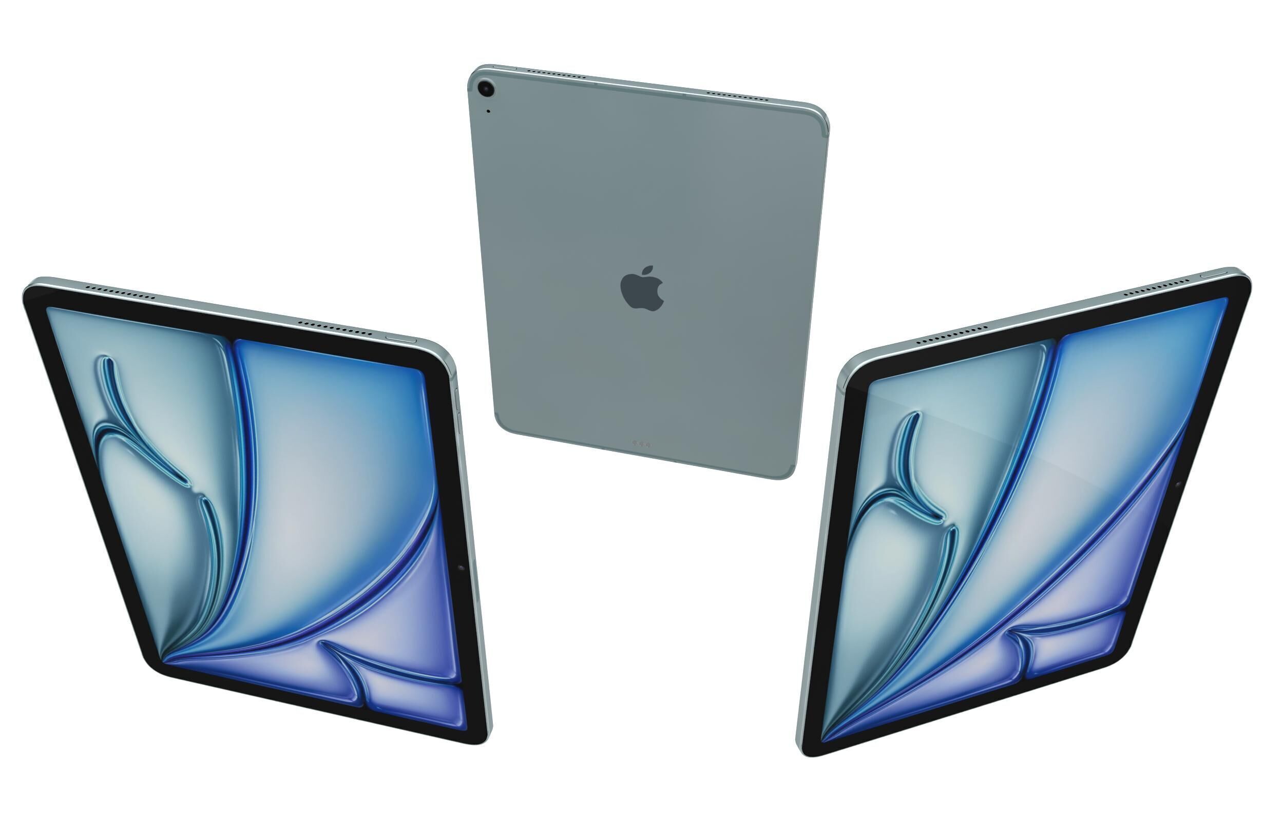 Apple iPad Air M3 13-inch 2025 All Colors 3D model_12