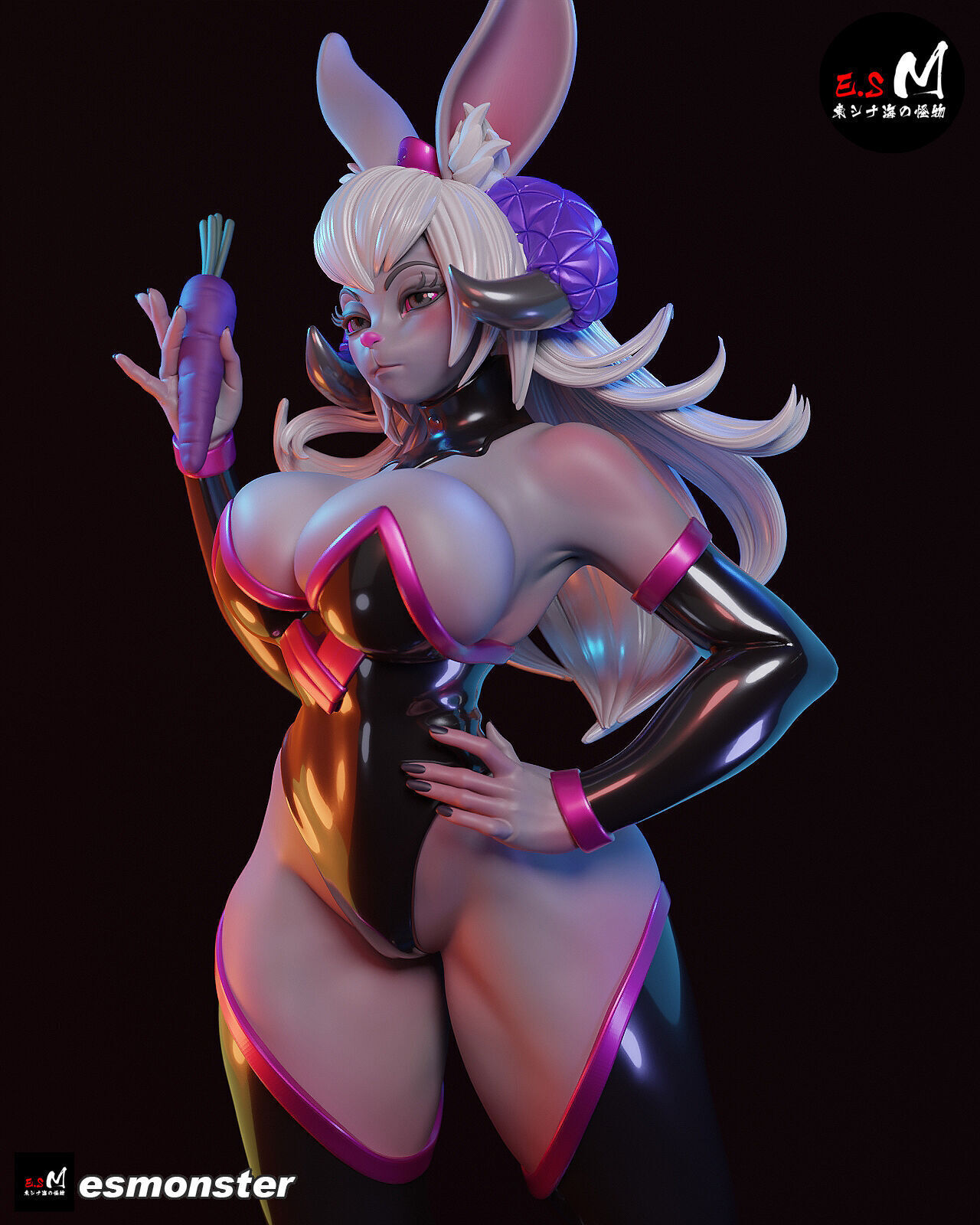 Empress Celestine oc with NSFW BY ESM 3D print model_44