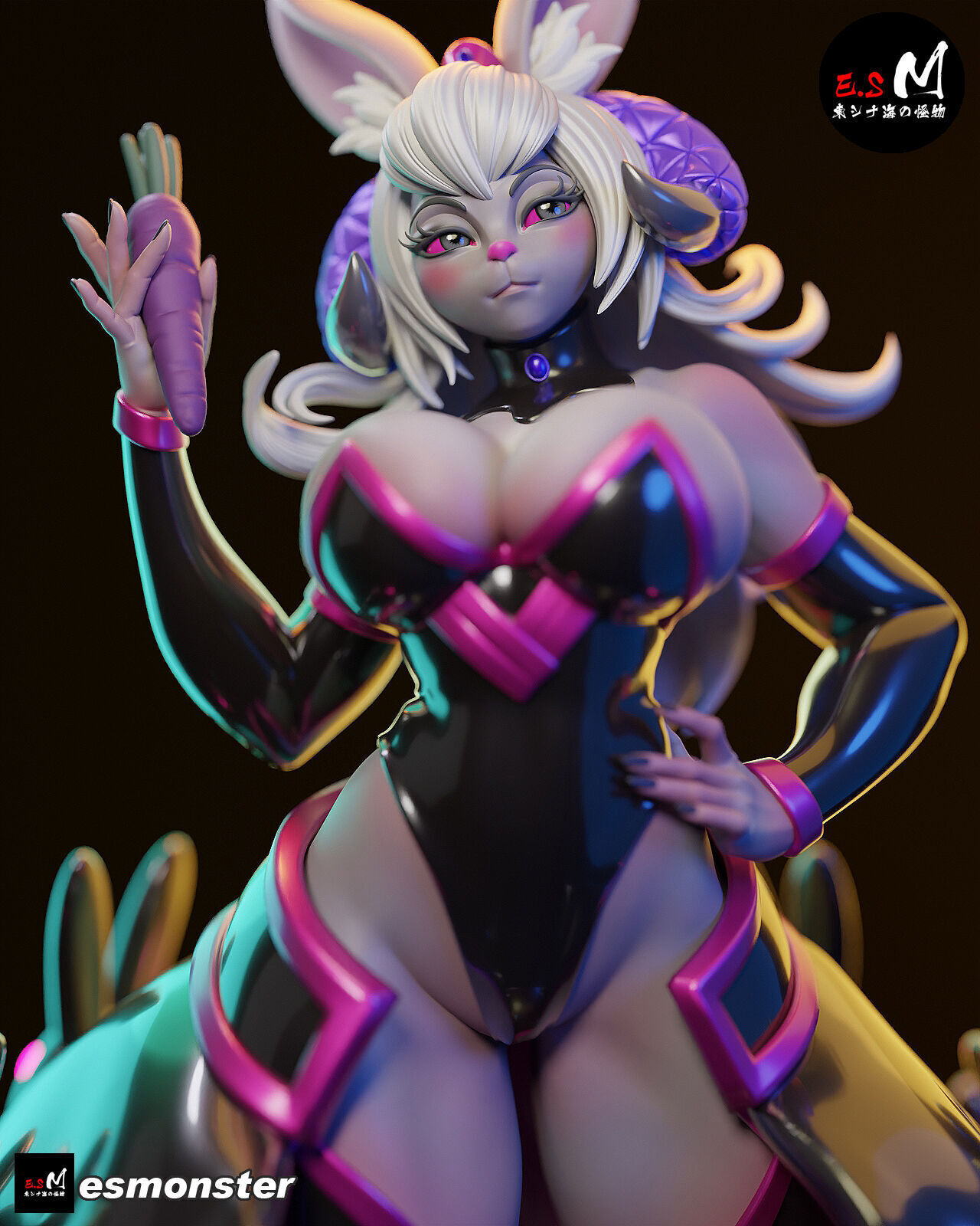 Empress Celestine oc with NSFW BY ESM 3D print model_10