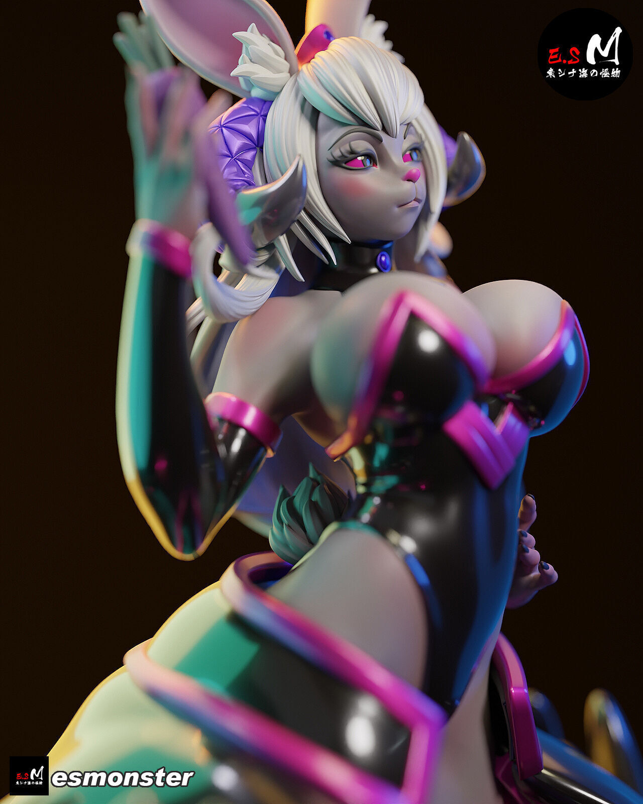 Empress Celestine oc with NSFW BY ESM 3D print model_9