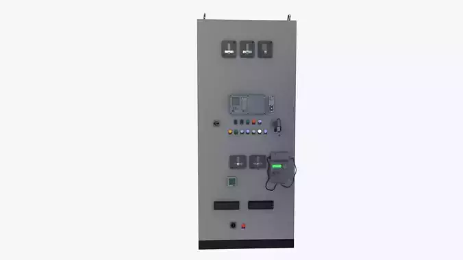 Control Panel 3D model