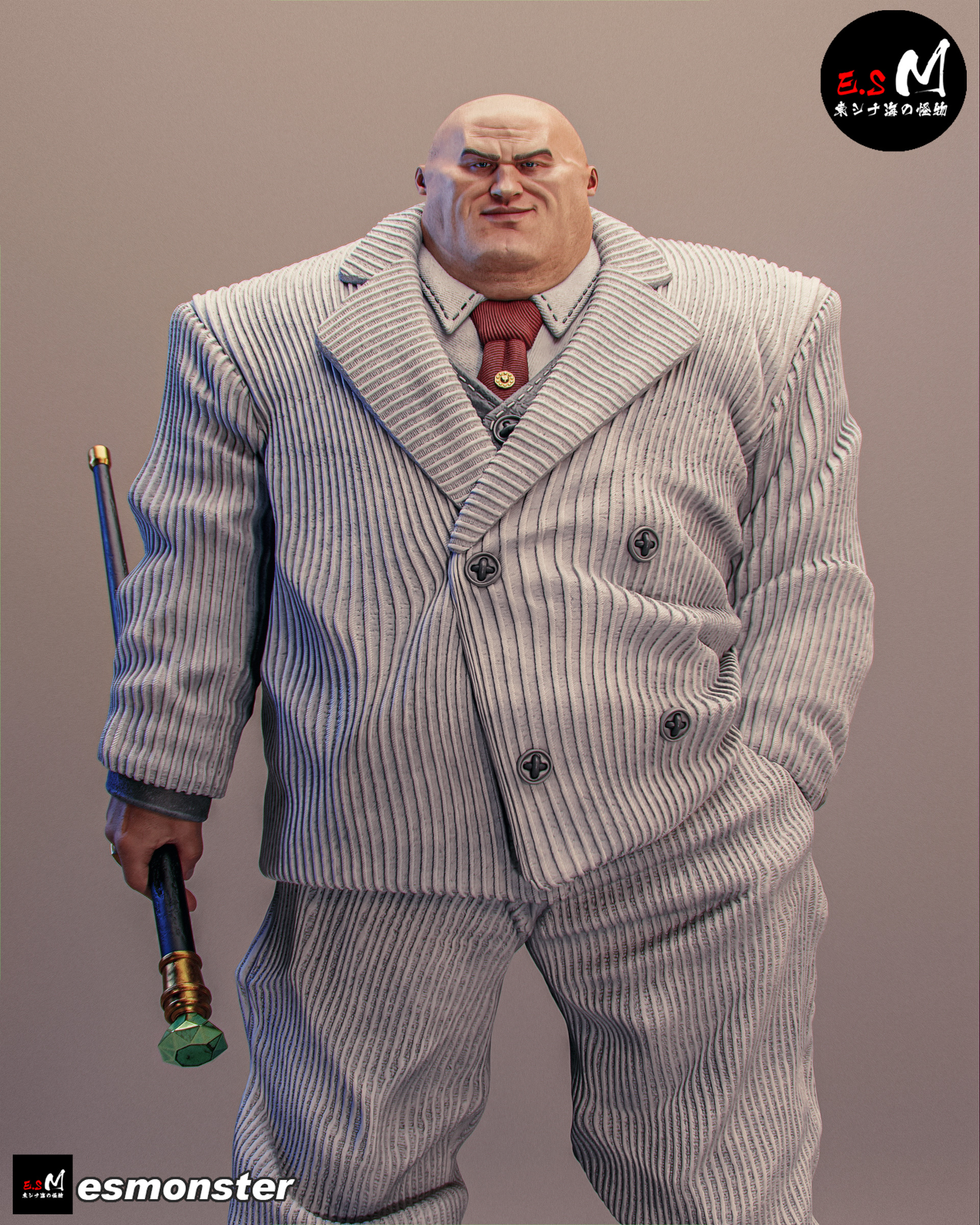 Kingpin CHARACTER BY ESM 3D print model_12