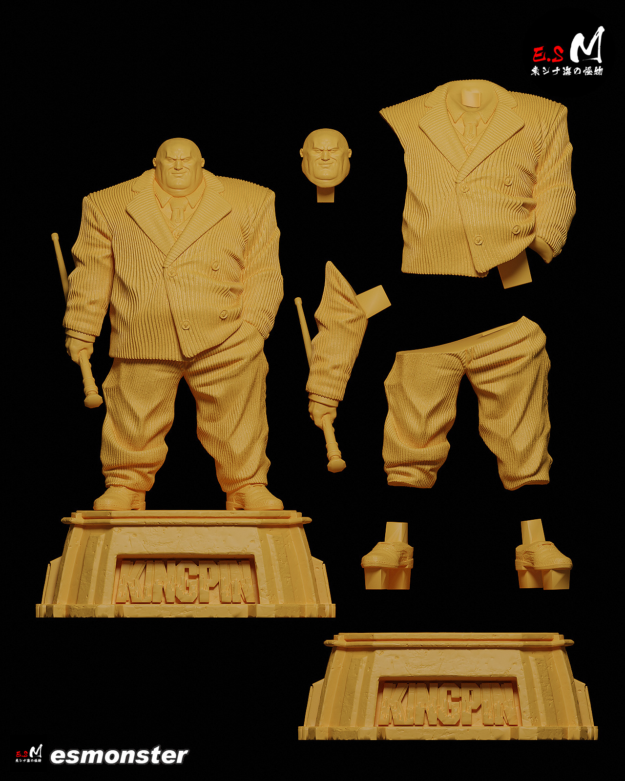 Kingpin CHARACTER BY ESM 3D print model_18