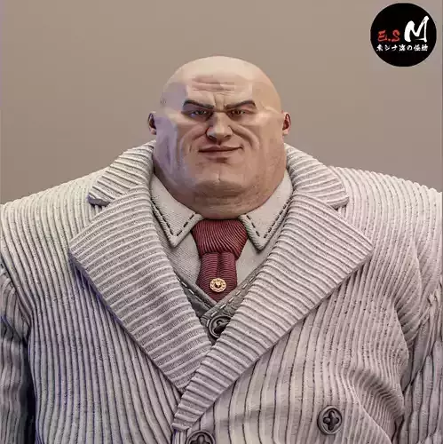 Kingpin CHARACTER BY ESM  3D print model