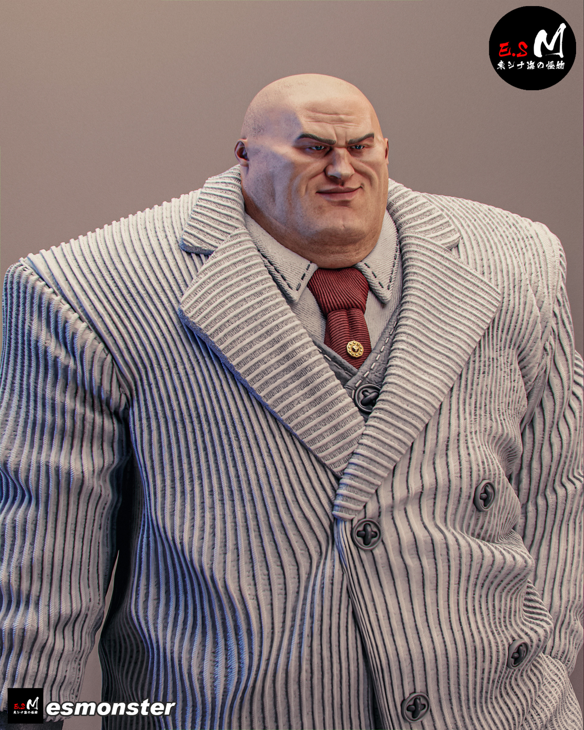 Kingpin CHARACTER BY ESM 3D print model_9