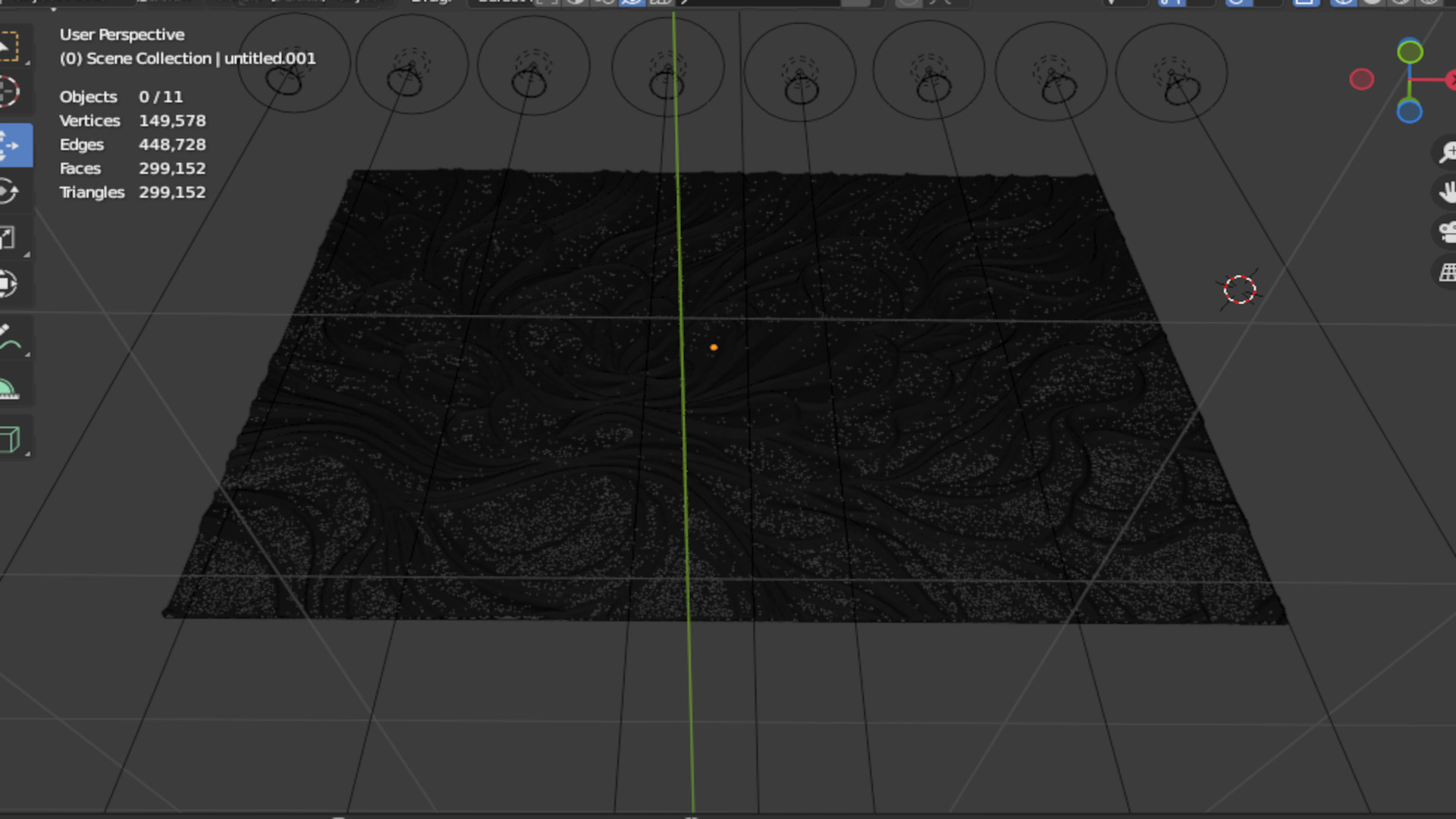 modern panel wall decor set relief stl mural CNC 189 3D model_7