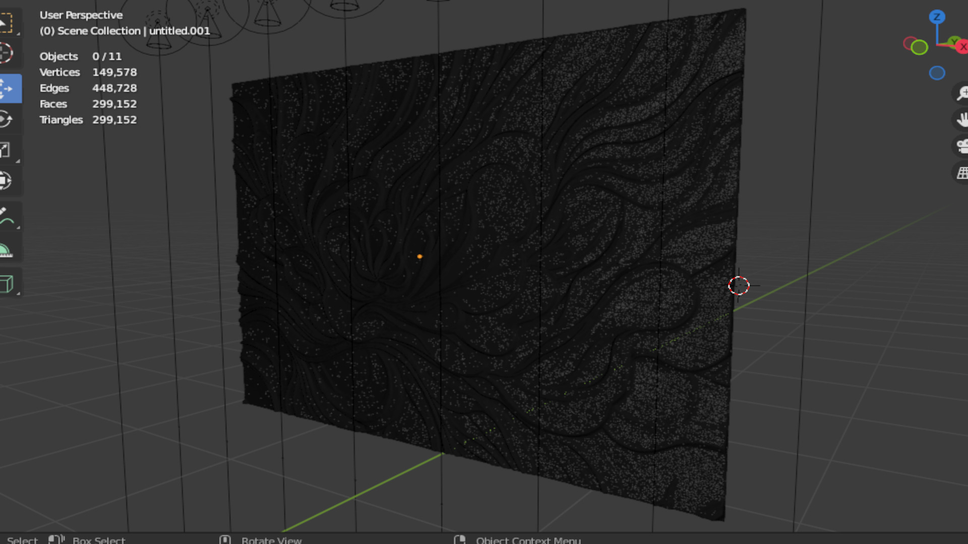 modern panel wall decor set relief stl mural CNC 189 3D model_11