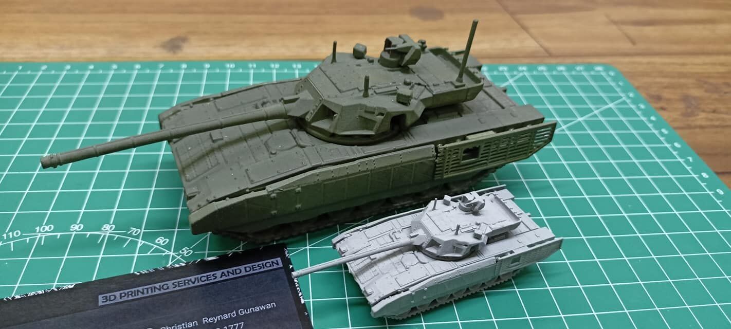 Russian T-14 Armata for 3D printing 3D print model_7