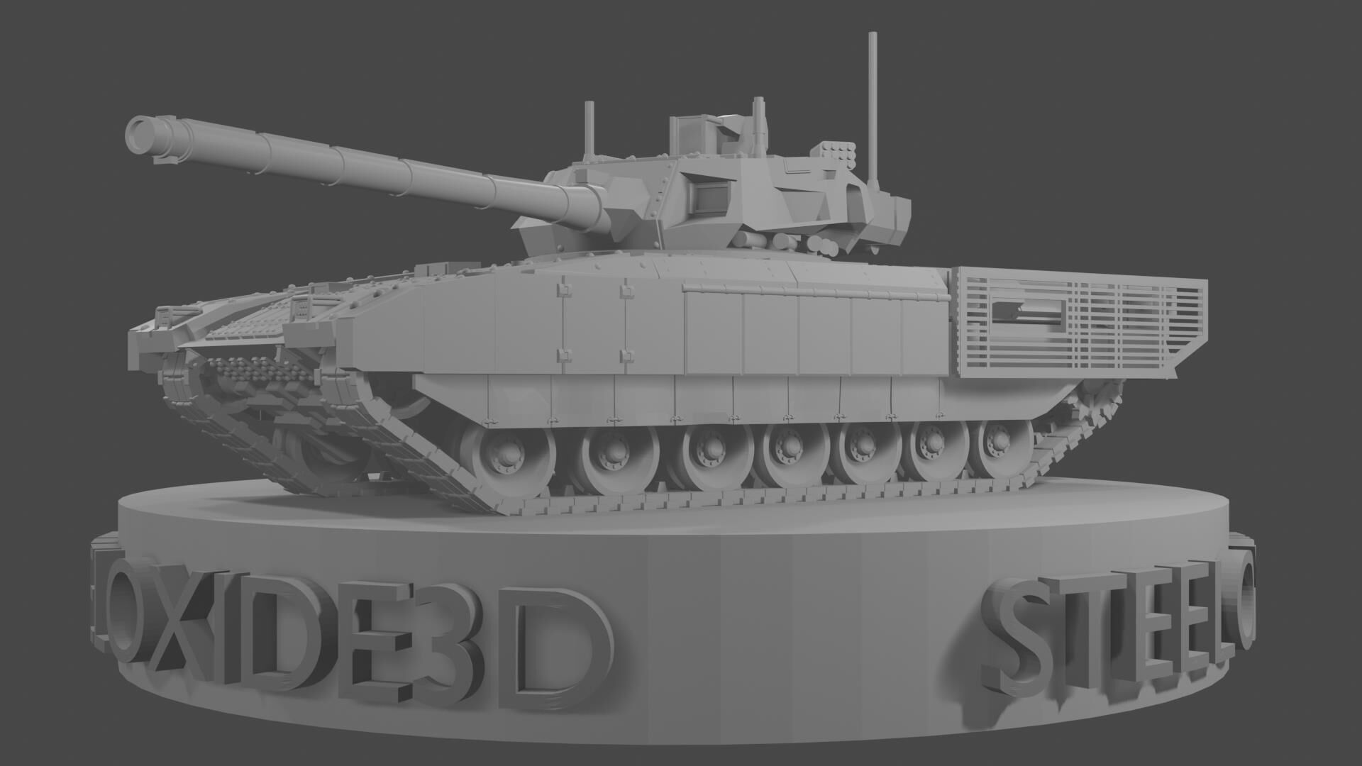 Russian T-14 Armata for 3D printing 3D print model_2
