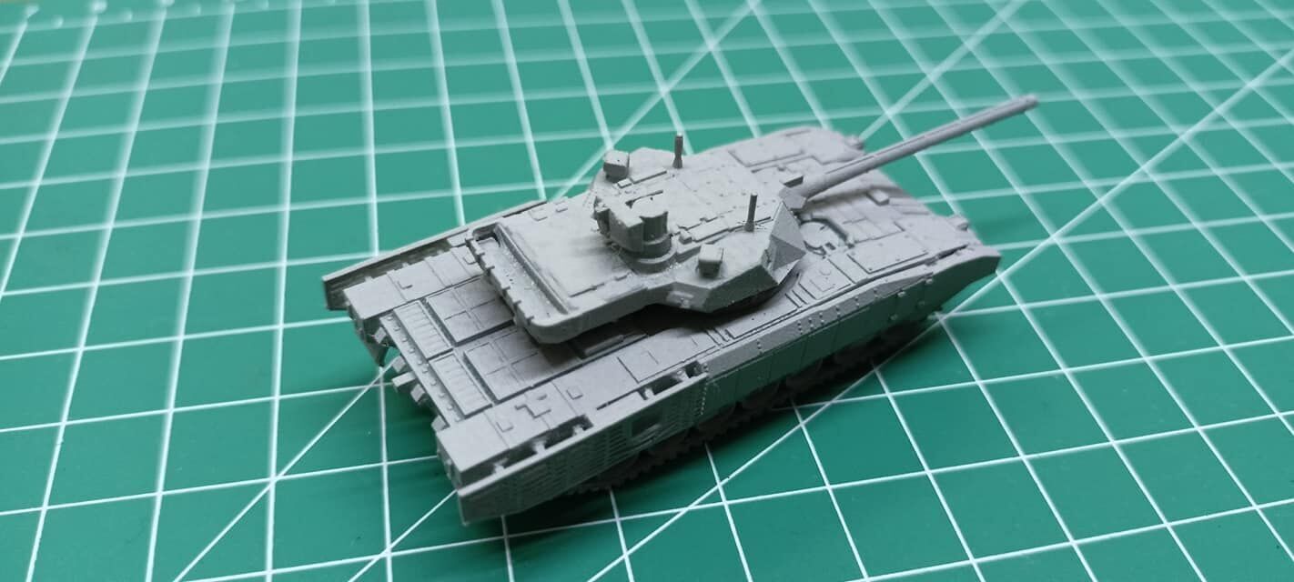 Russian T-14 Armata for 3D printing 3D print model_5