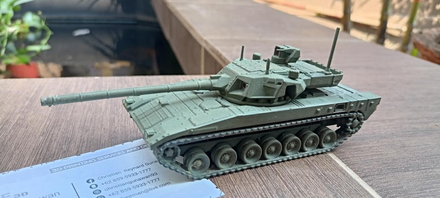 Russian T-14 Armata for 3D printing 3D print model_4