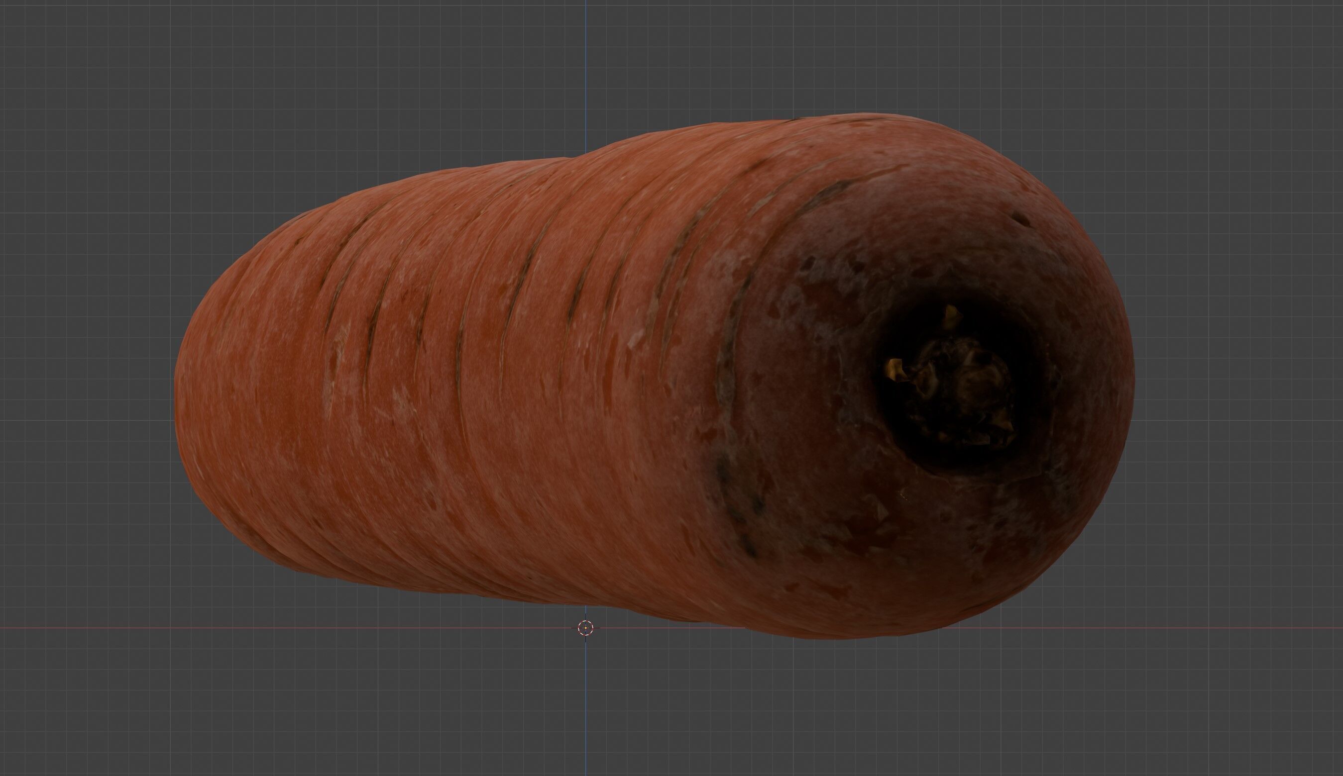 carrot 3D model_4