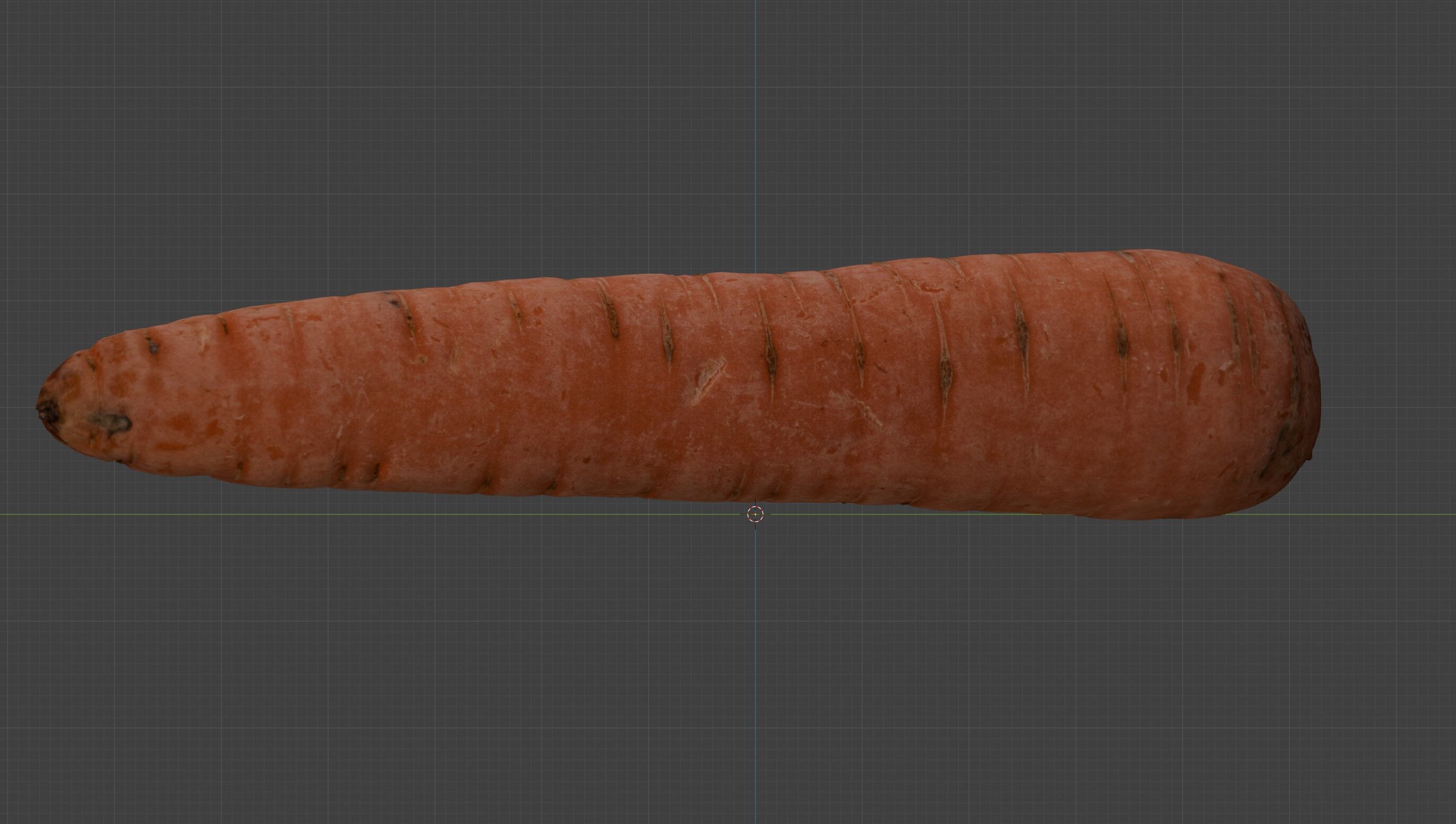 carrot 3D model_3