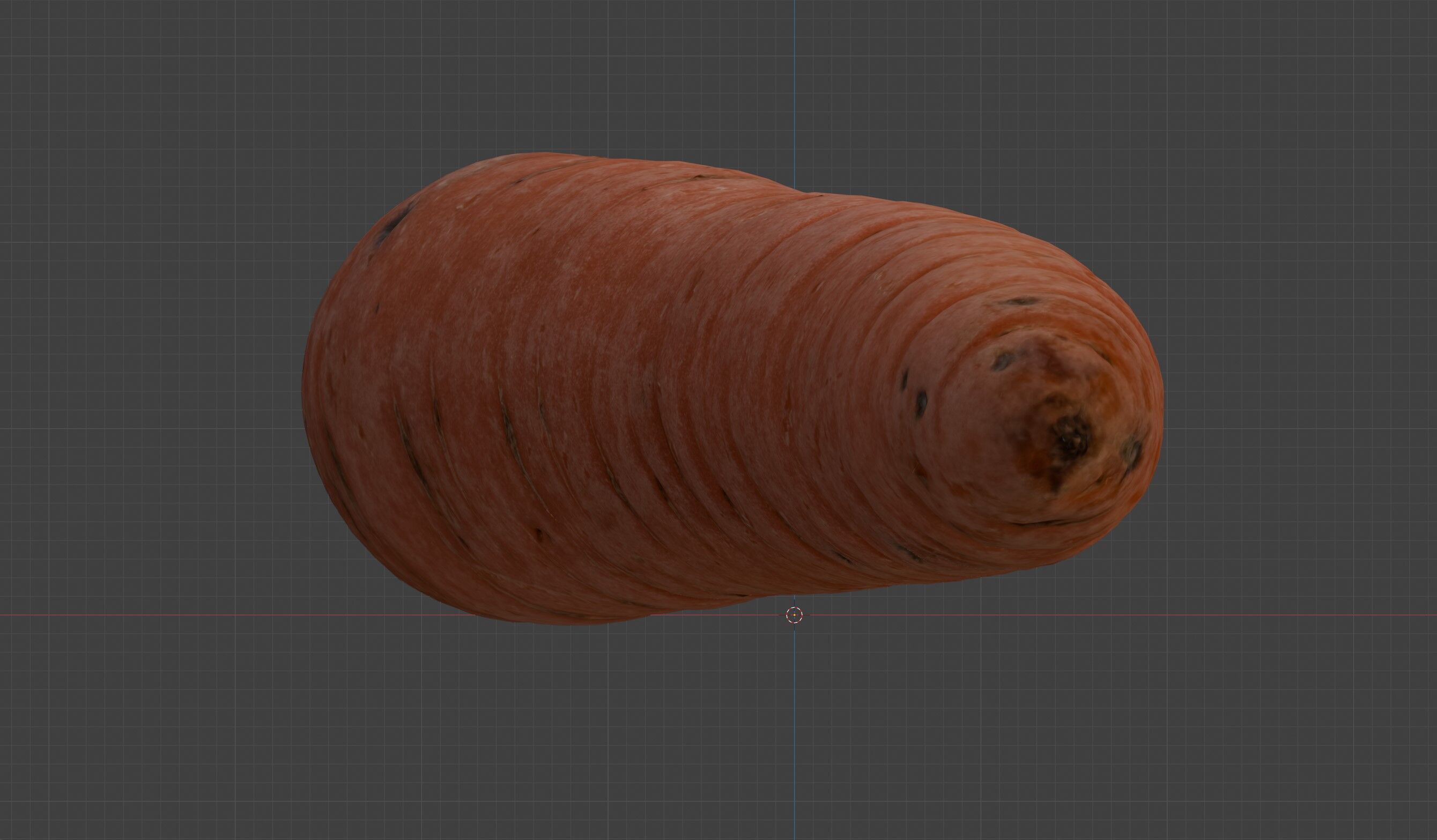 carrot 3D model_2