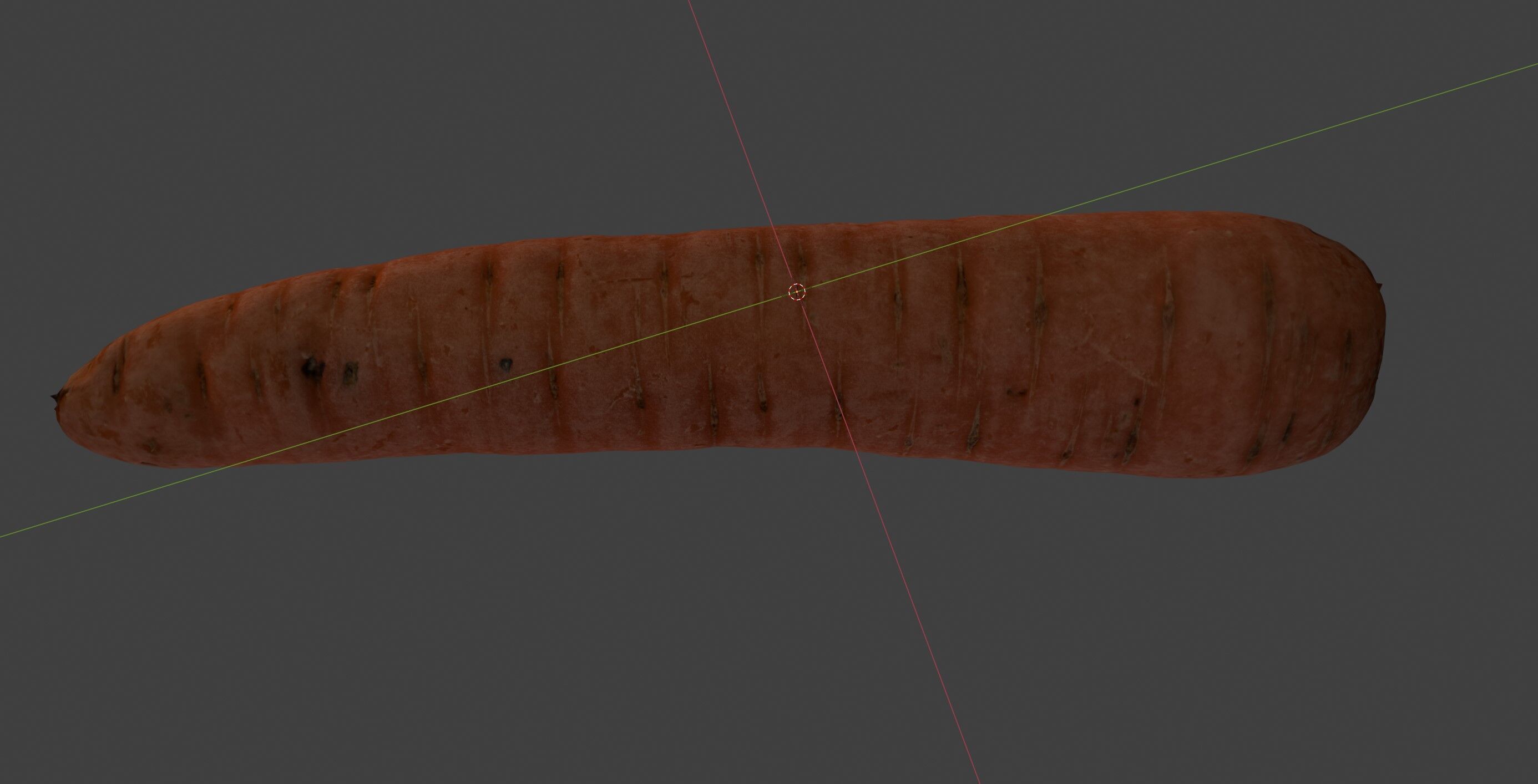 carrot 3D model_6