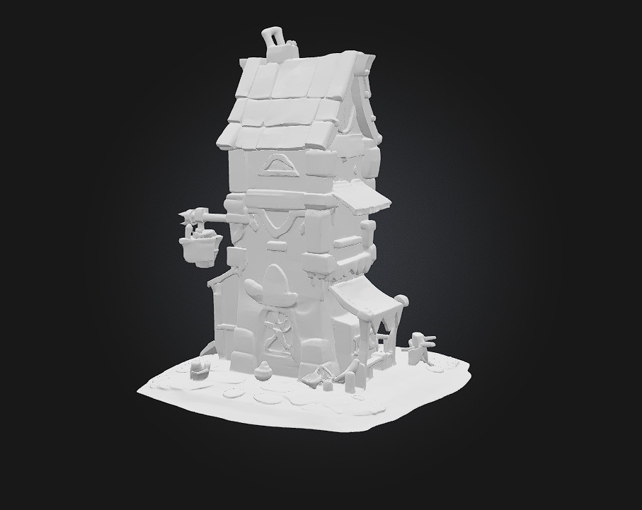 Enchanted Workshop 3D model_5