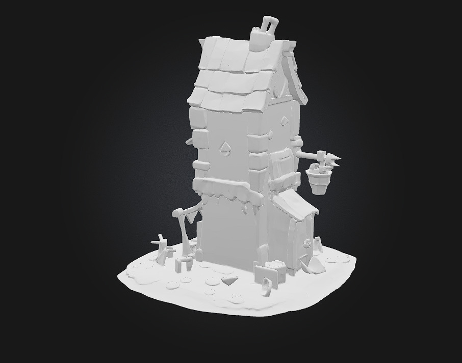 Enchanted Workshop 3D model_6