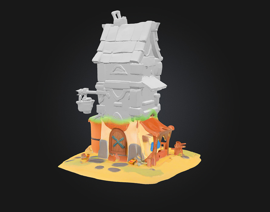 Enchanted Workshop 3D model_4