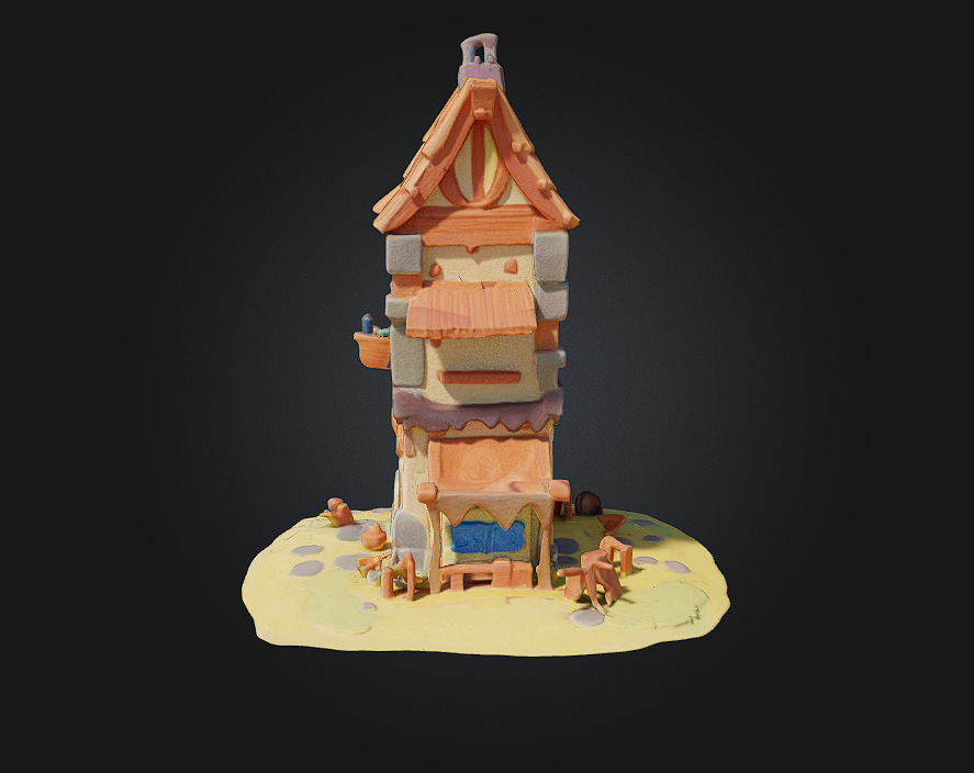 Enchanted Workshop 3D model_2