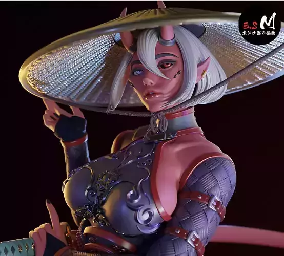 Oni with NSFW BY ESM