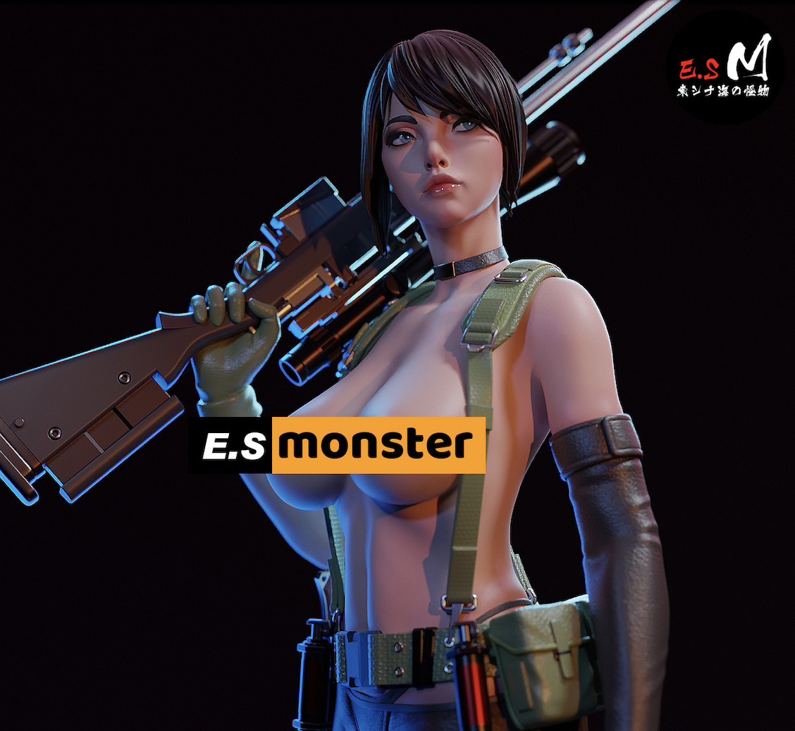 MGSV Quiet with NSFW BY ESM 3D print model_24