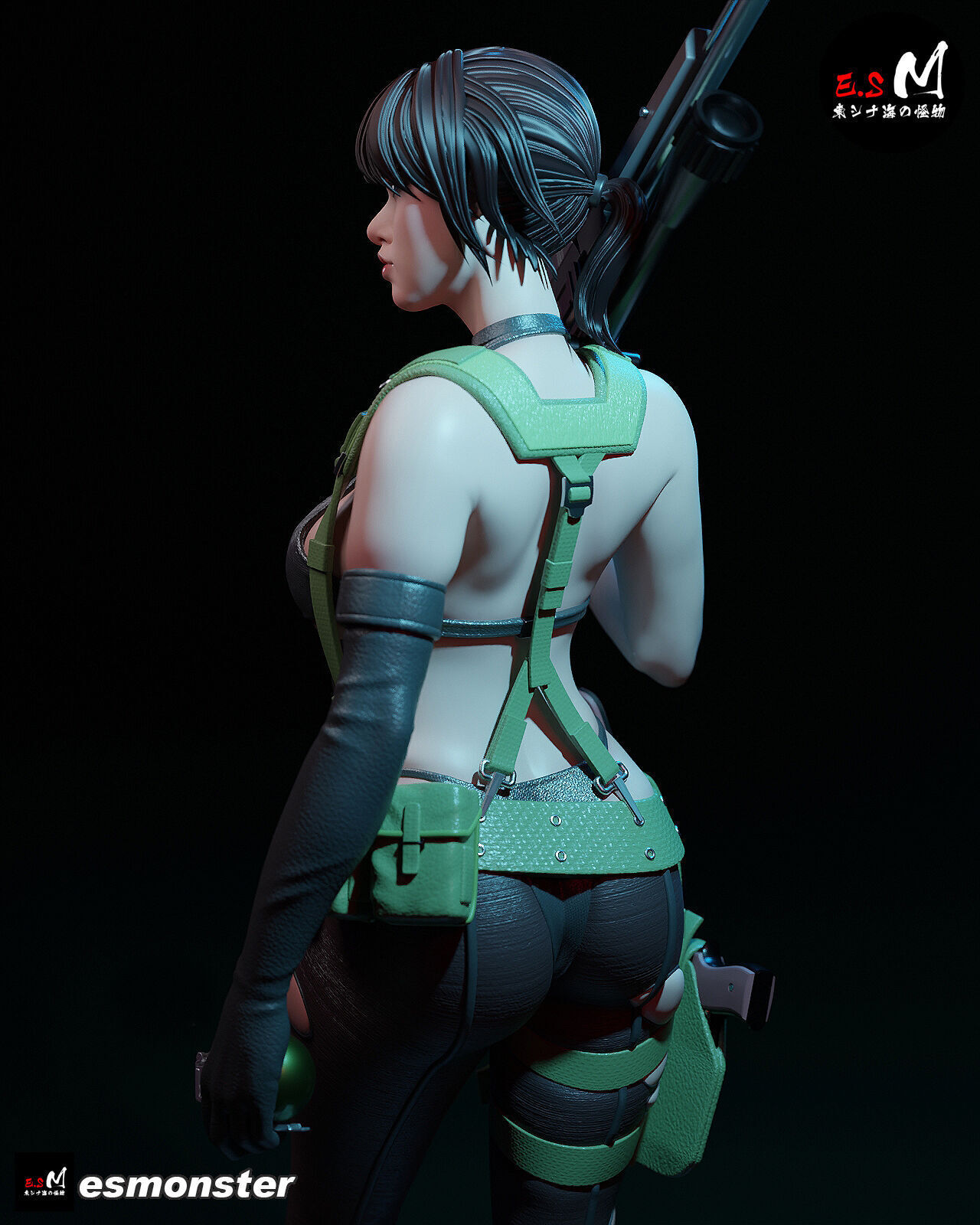 MGSV Quiet with NSFW BY ESM 3D print model_14