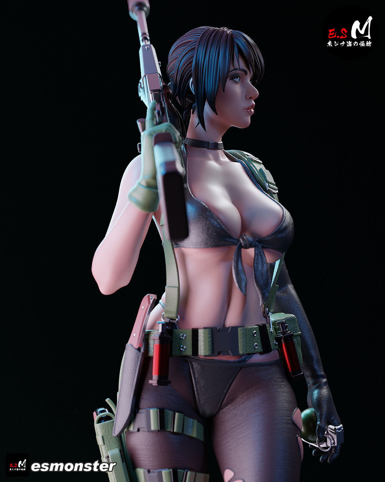 MGSV Quiet with NSFW BY ESM 3D print model_17