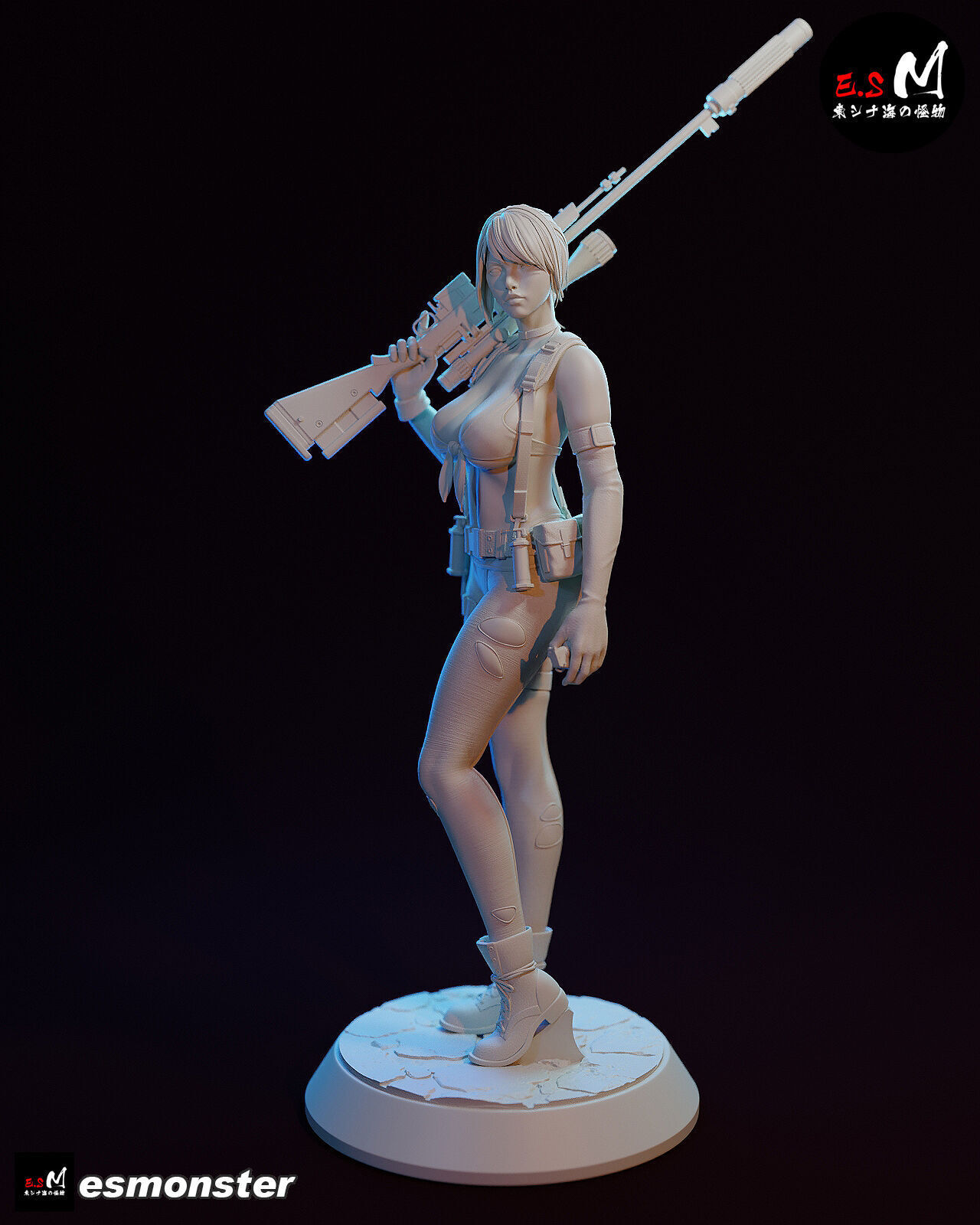 MGSV Quiet with NSFW BY ESM 3D print model_6
