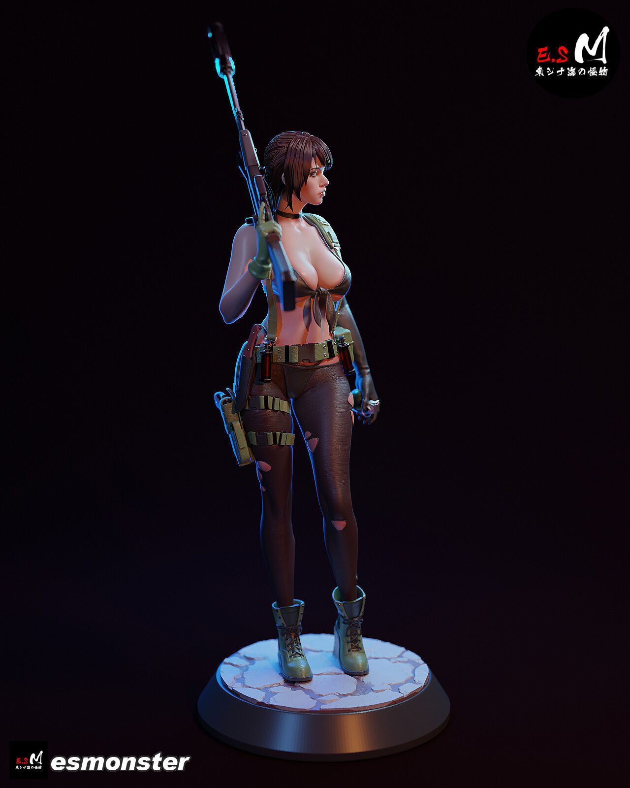 MGSV Quiet with NSFW BY ESM 3D print model_3