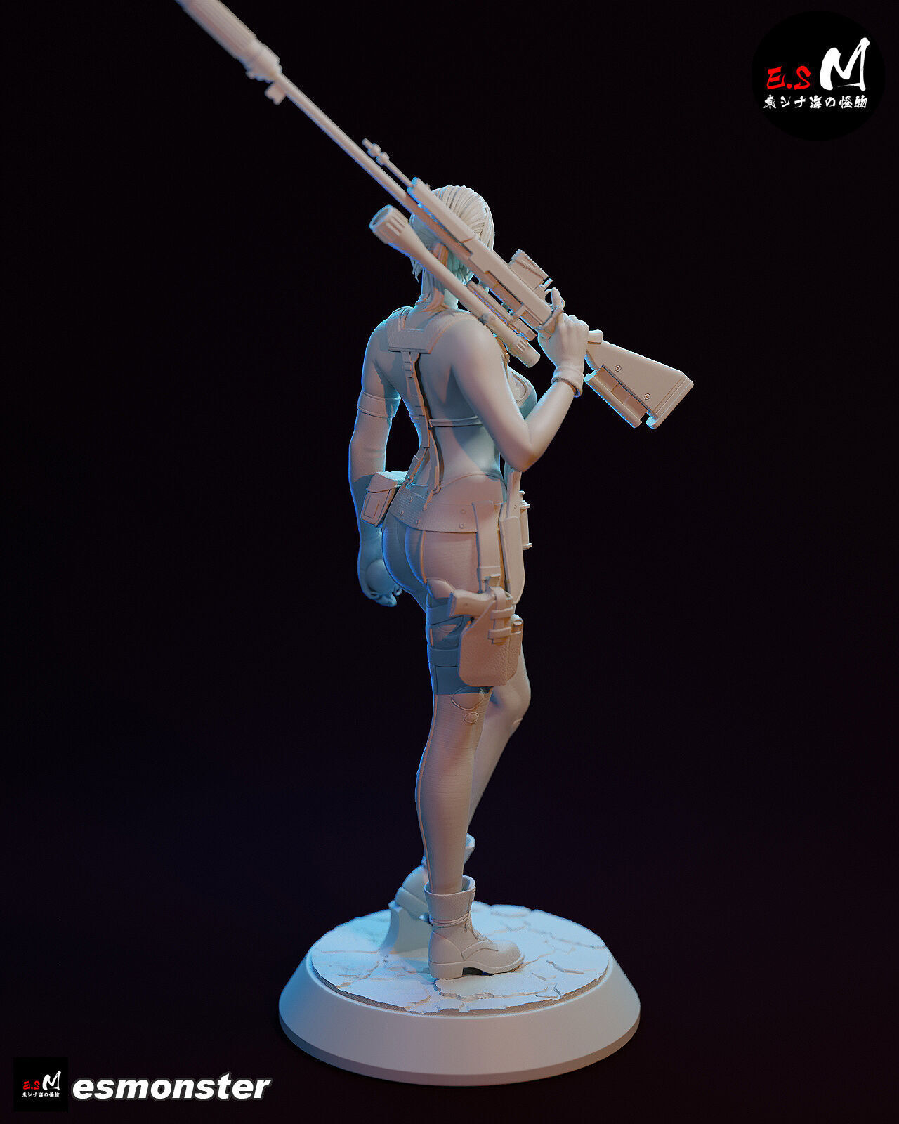 MGSV Quiet with NSFW BY ESM 3D print model_9