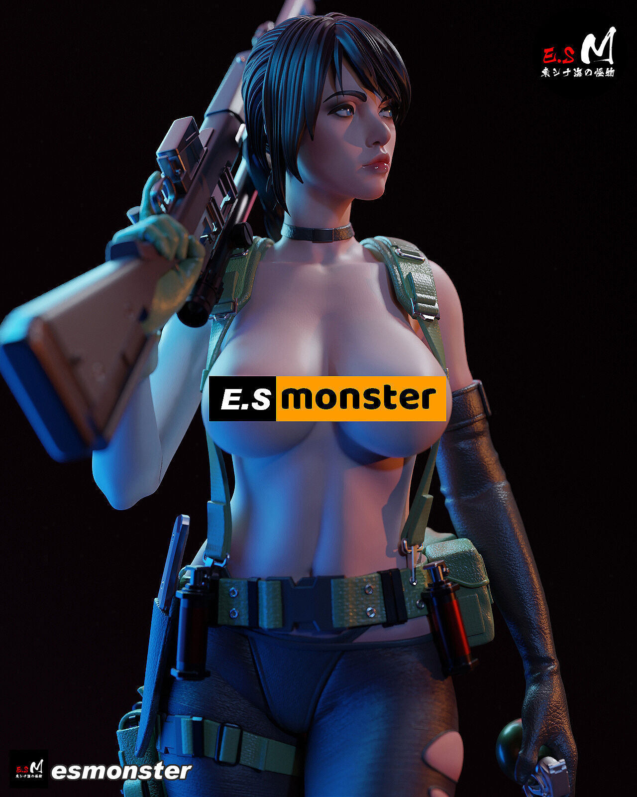 MGSV Quiet with NSFW BY ESM 3D print model_23