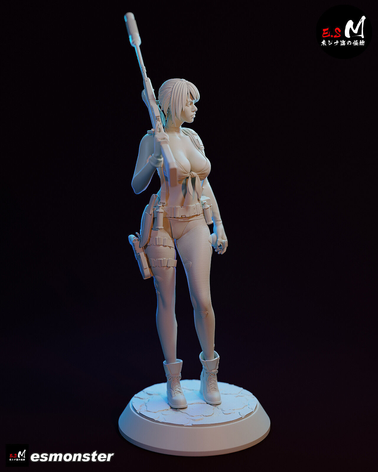 MGSV Quiet with NSFW BY ESM 3D print model_8