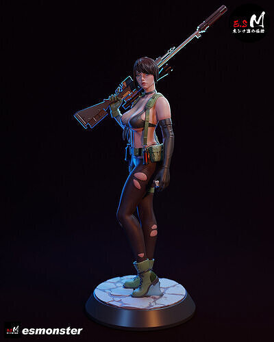 MGSV Quiet with NSFW BY ESM 3D print model