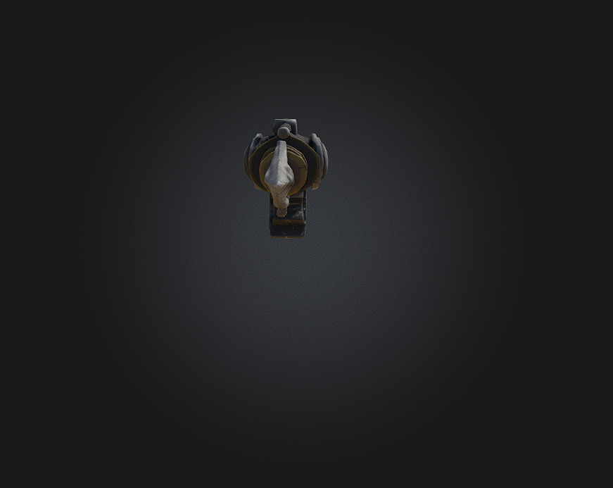 Harpoon Launcher  3D model_2