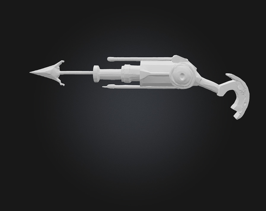 Harpoon Launcher  3D model_6