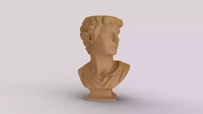 Ancient Bust Planter - Organizer