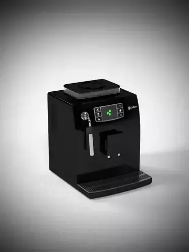 Realistic Coffee Machine 3D Model
