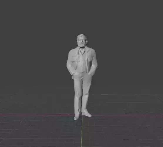 Ernest Hemingway 3D print model